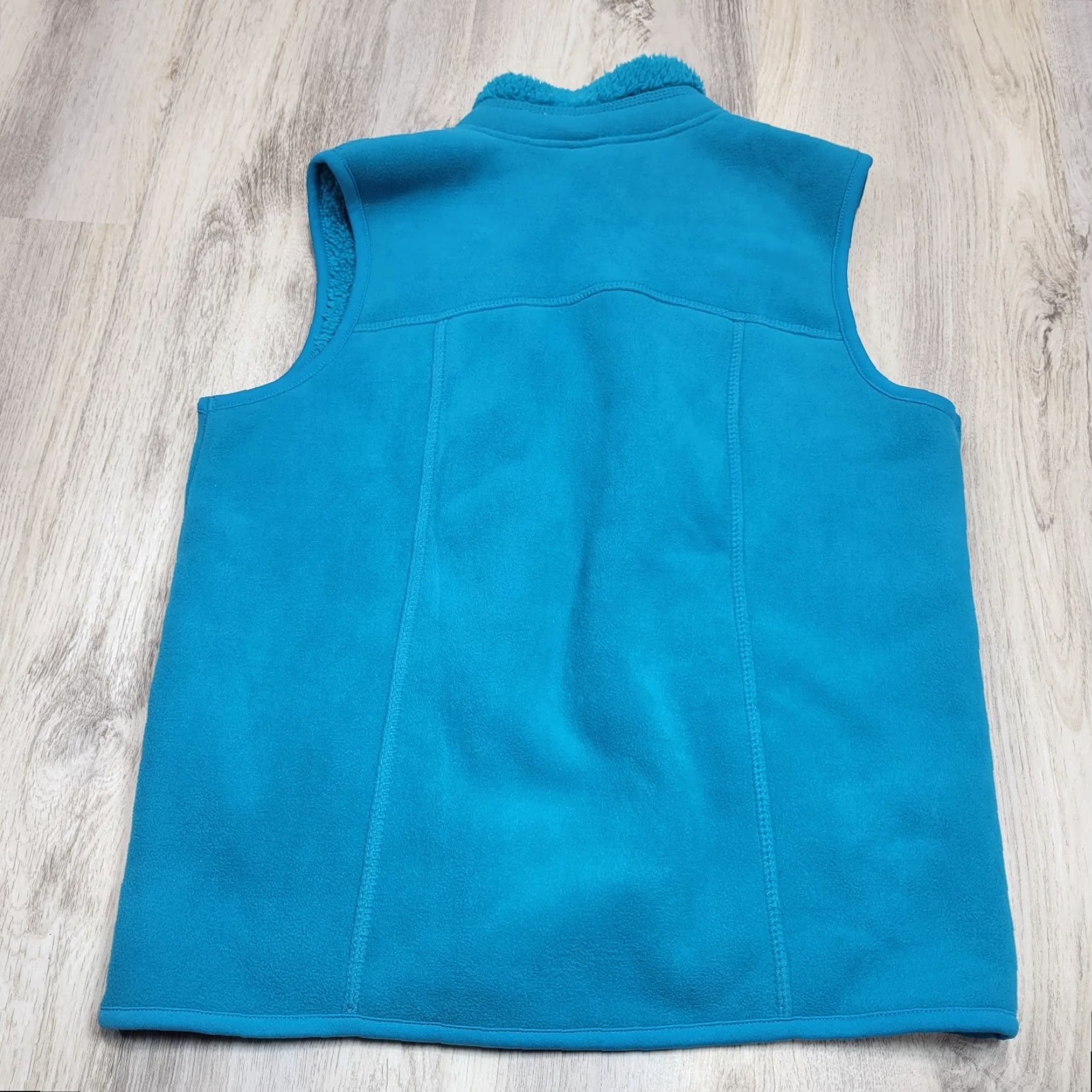 Coldwater Creek VINTAGE Coldwater Creek Women's Vest Sherpa Full Zip XS Blue NWT Size XS / US 0-2 / IT 36-38 - 7 Thumbnail