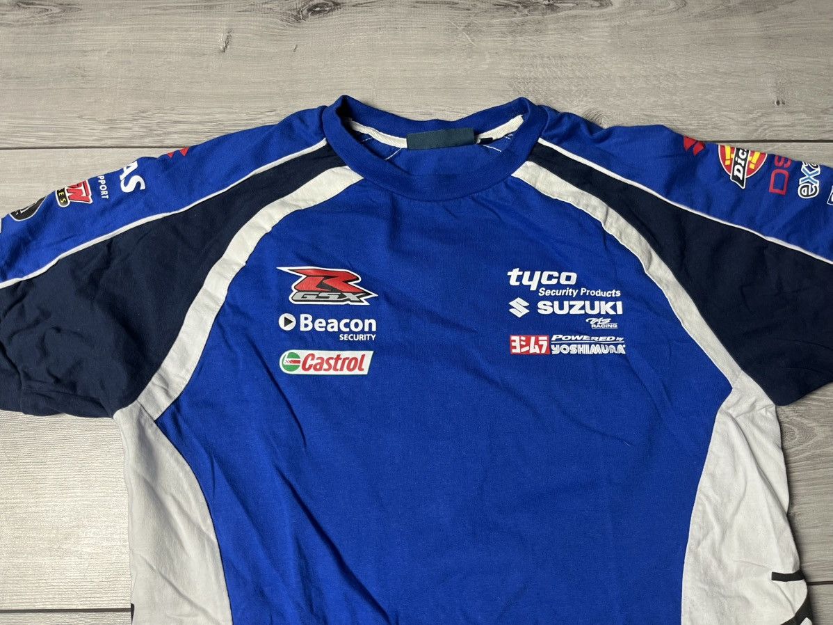 Band Tees VINTAGE 90s SUZUKI TEAM TYCO RACING TEE T-SHIRT Size US L / EU 52-54 / 3 - 3 Thumbnail