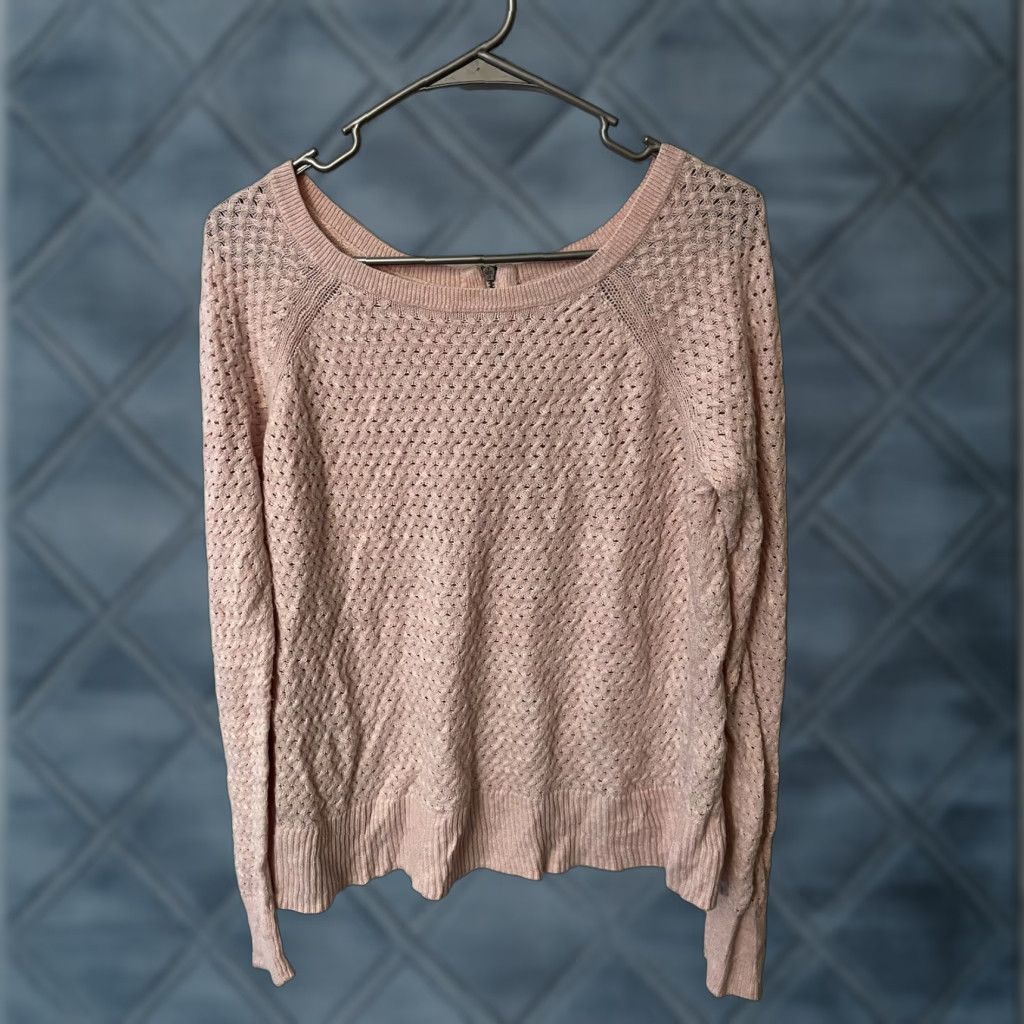 American Eagle Outfitters American Eagle Outfitters Sweater Shirt Women's L Pink 1/4 Zip Knit Raglan Long Sleeve Pullover Casual Modern Logo 90s? No vintage, Regular fit Size L / US 10 / IT 46 - 1 Thumbnail