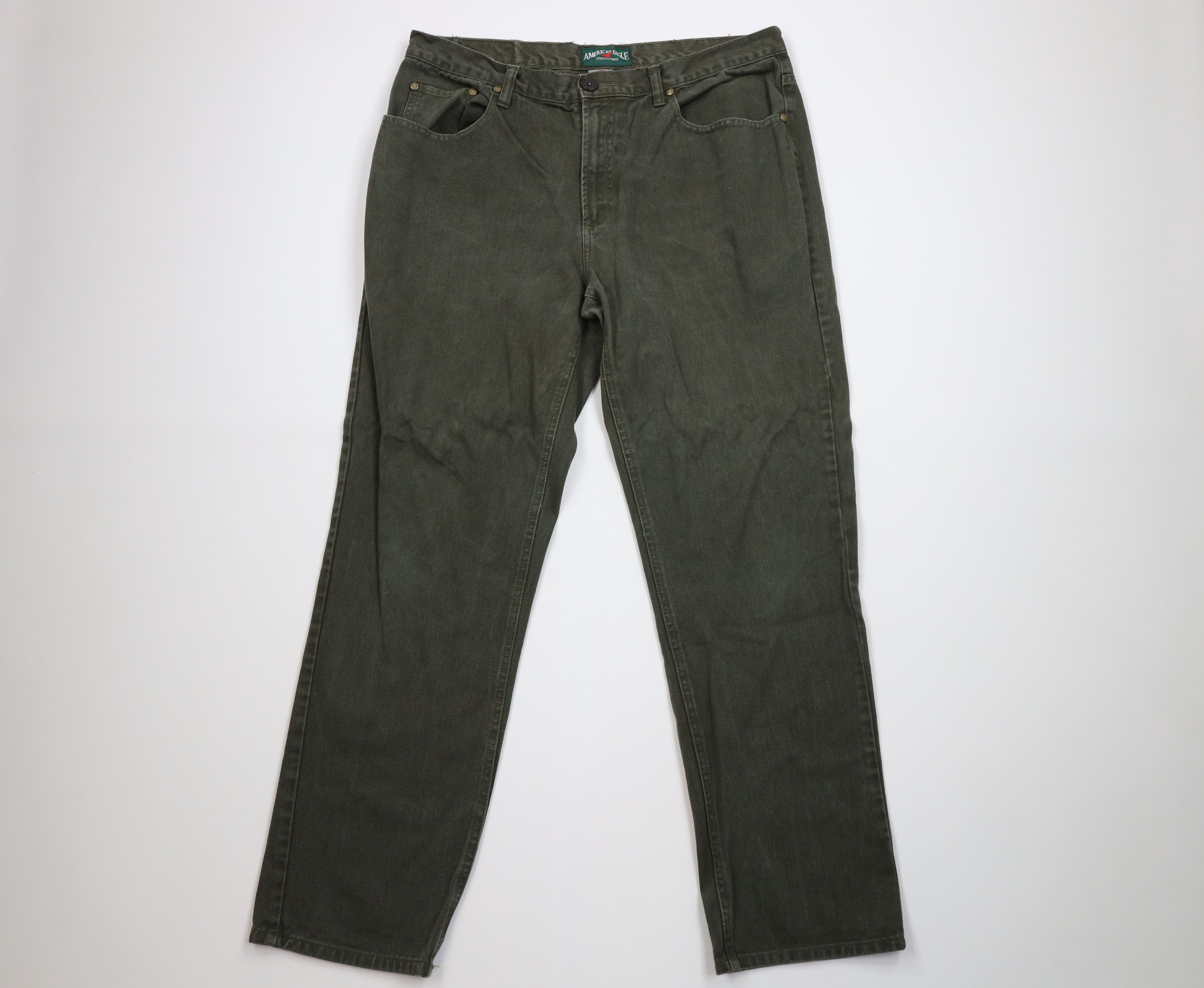 American Eagle Outfitters Vintage 90s American Eagle Outfitters Straight Leg Jeans Size US 36 / EU 52 - 1 Thumbnail