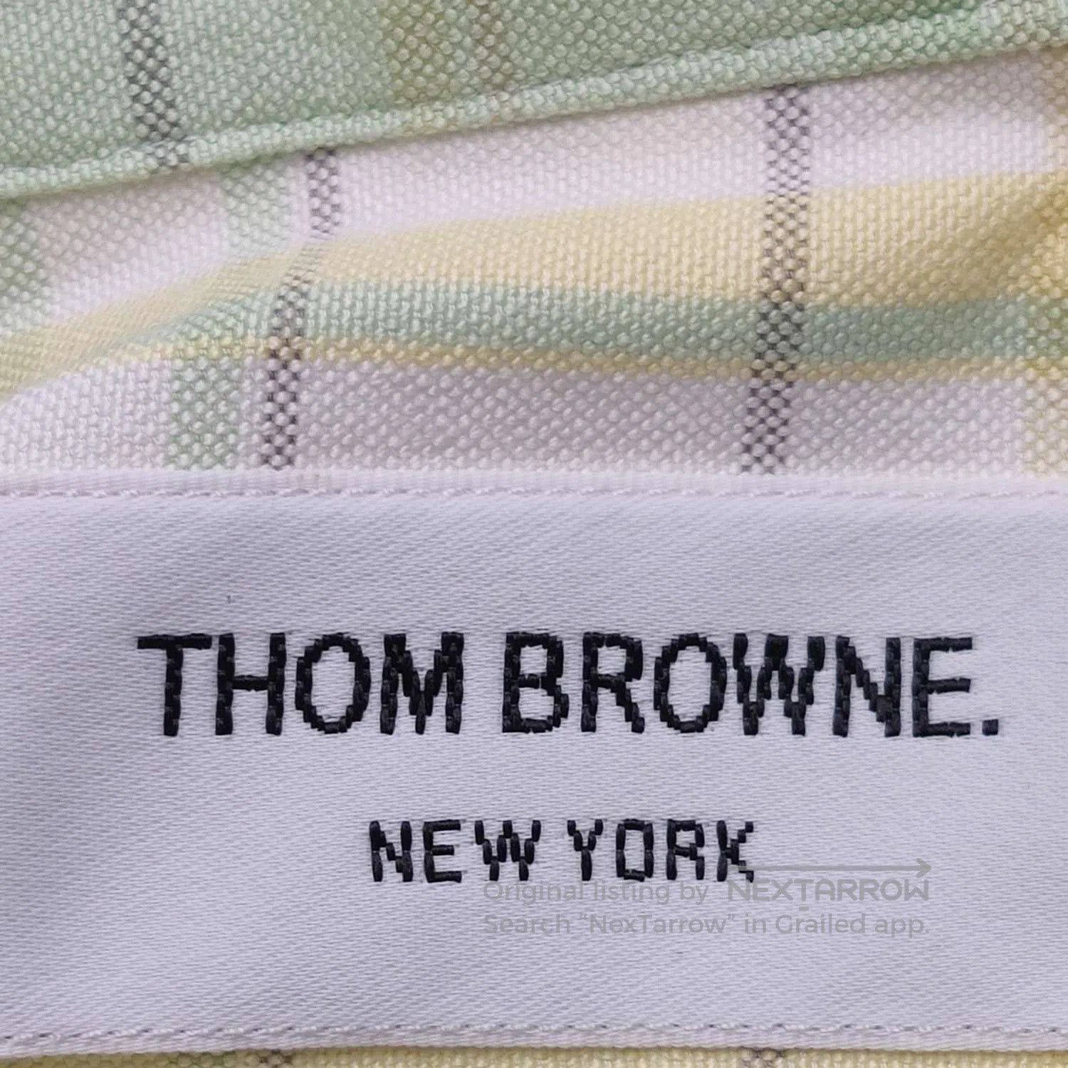 Thom Browne Thom Browne Check Long. Size US XXL / EU 58 / 5 - 2 Thumbnail