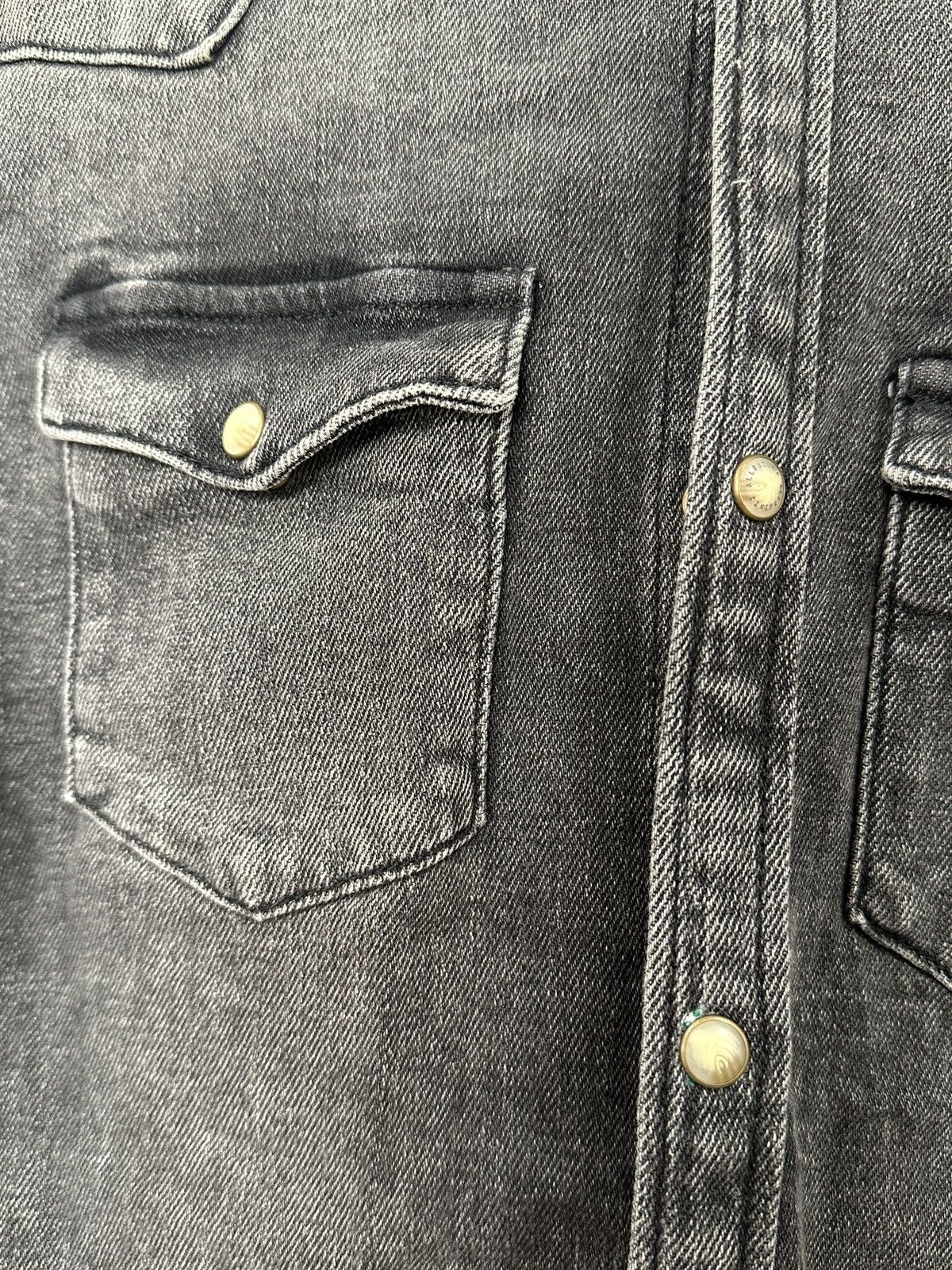 Allsaints All Saints Denim Button Up Shirt Size US S / EU 44-46 / 1 - 3 Thumbnail