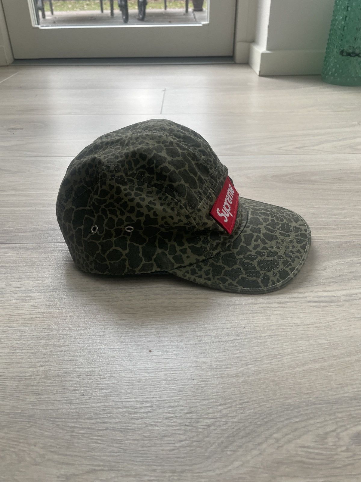 Supreme Supreme SS12 Giraffe Camo Camp Cap Vintage 2012 Size ONE SIZE - 2 Thumbnail