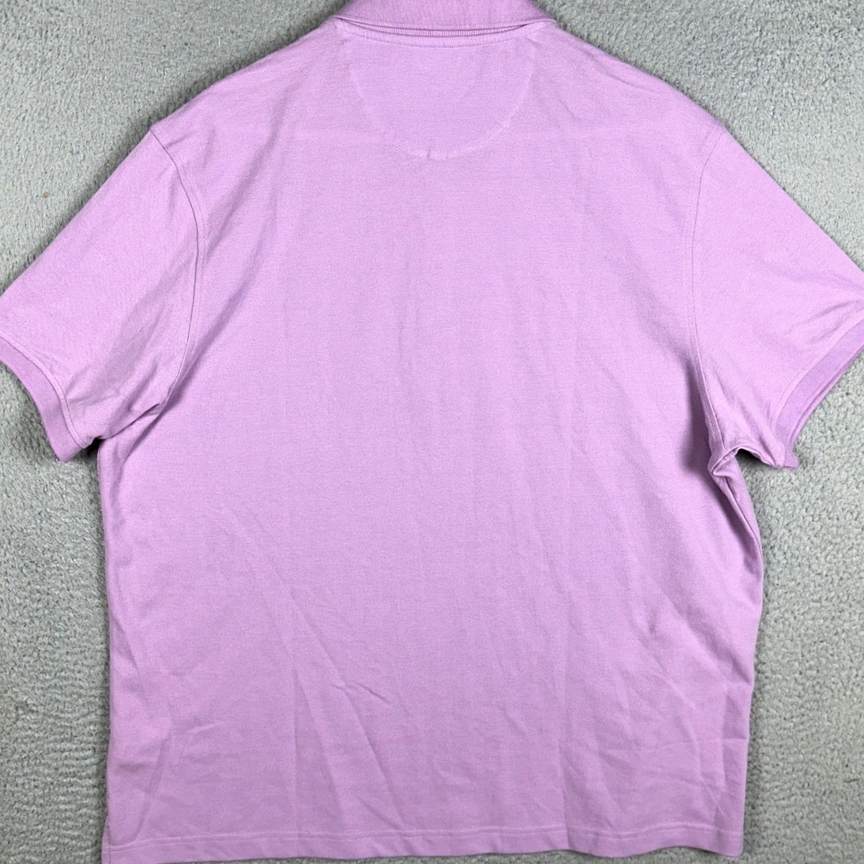 Club Room BEW Club Room Pique Polo Shirt Mens 2XL Purple Casual Short Sleeve Polo Shirt Mens 2XL Purple Size US XXL / EU 58 / 5 - 3 Thumbnail