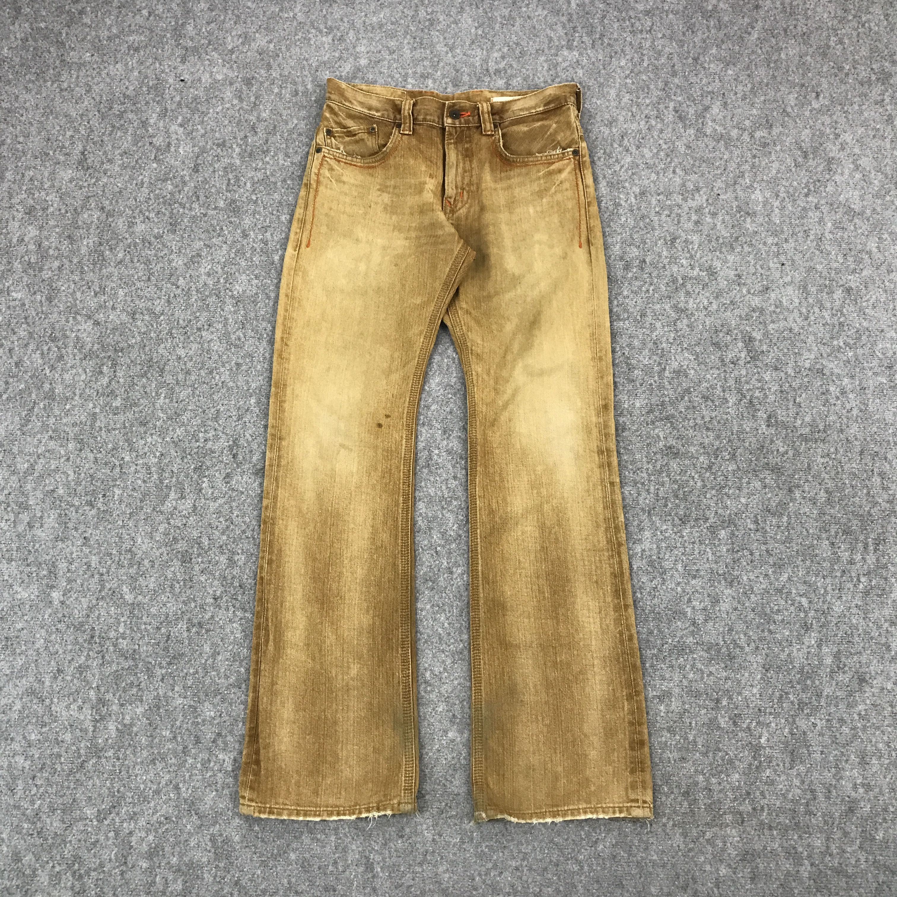 Edwin × Japanese Brand FLARE EDWIN JAPAN IF SIX WAS NINA STYLE BOOTCUT PANTS Size US 30 / EU 46 - 1 Thumbnail