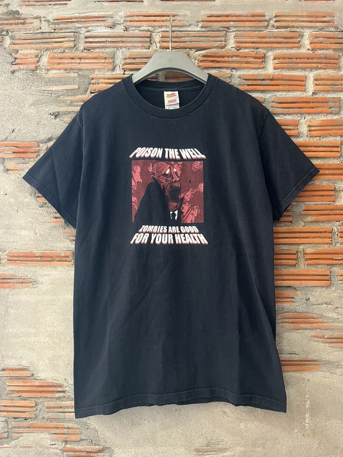 Band Tees Vintage Poison The Well Zombies Are Good For Your Health00’s Size US M / EU 48-50 / 2 - 2 Thumbnail