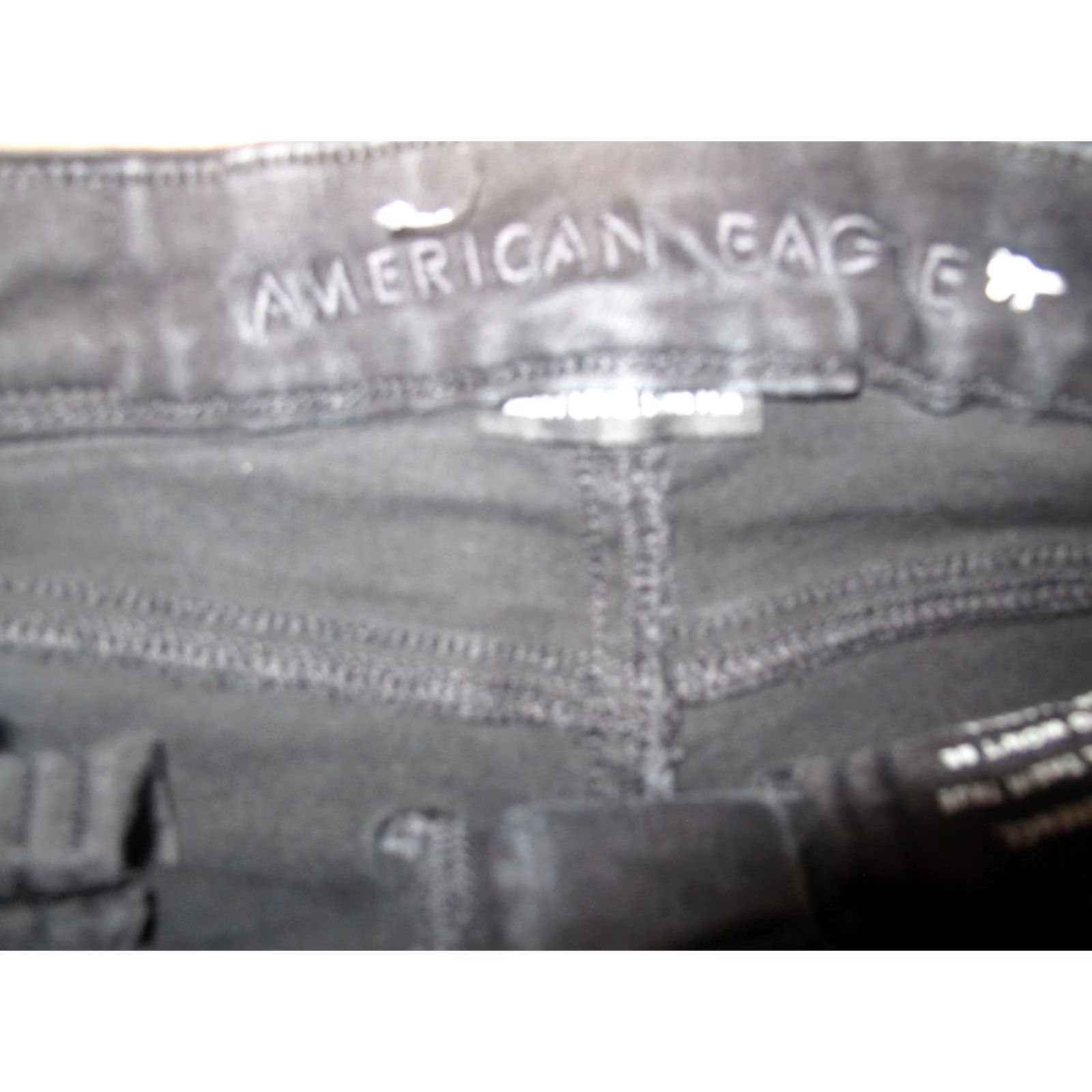 American Eagle Outfitters American Eagle Outfitters Next Level Stretch Skinny Jeans Womens 0 X-Short Black Size 25" / US 0 / IT 36 - 2 Thumbnail