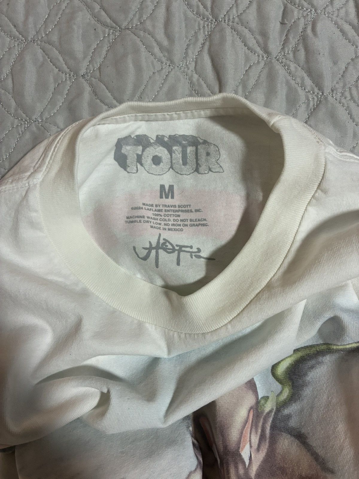Travis Scott travis scott utopia t shirt Size US M / EU 48-50 / 2 - 3 Thumbnail