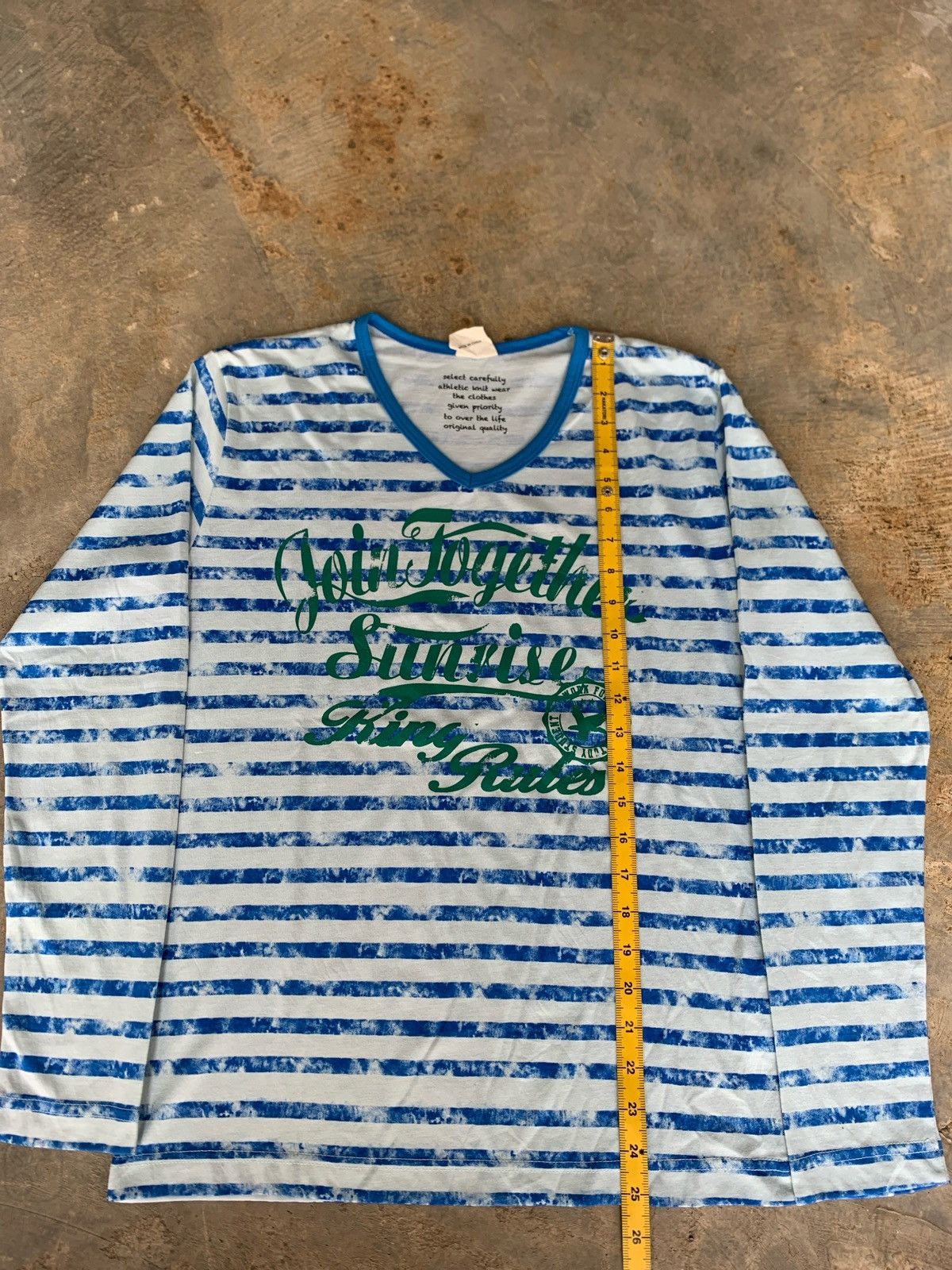 Hysteric Glamour × If Six Was Nine × Japanese Brand Y2k Lock Heaven Stripe Ifsixwasnine Longslevee Size US M / EU 48-50 / 2 - 6 Thumbnail