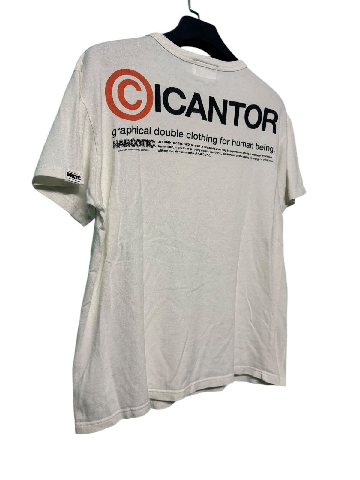 Narcotic GDC Vintage Narcotic Cicantor GDC Japanese Streetwear tee Size US L / EU 52-54 / 3 - 7 Thumbnail
