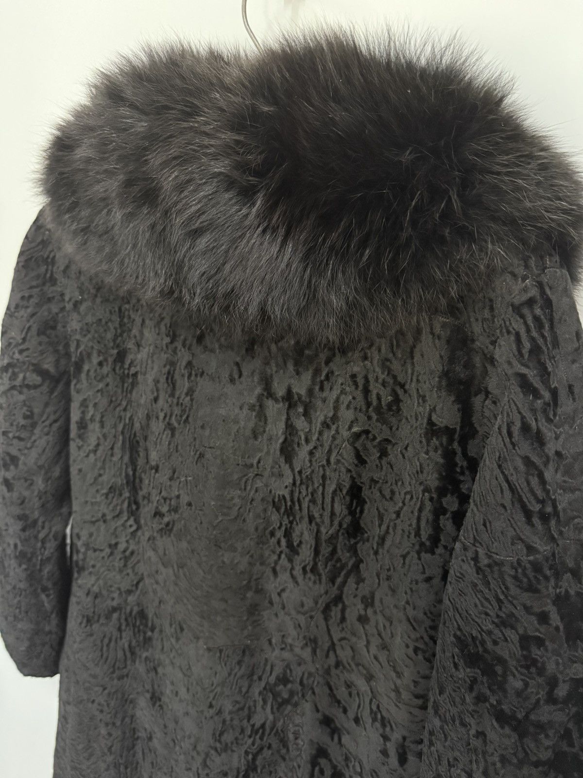 Leather 🔥 Real Fur Leather Long Coat Size S / US 4 / IT 40 - 11 Thumbnail