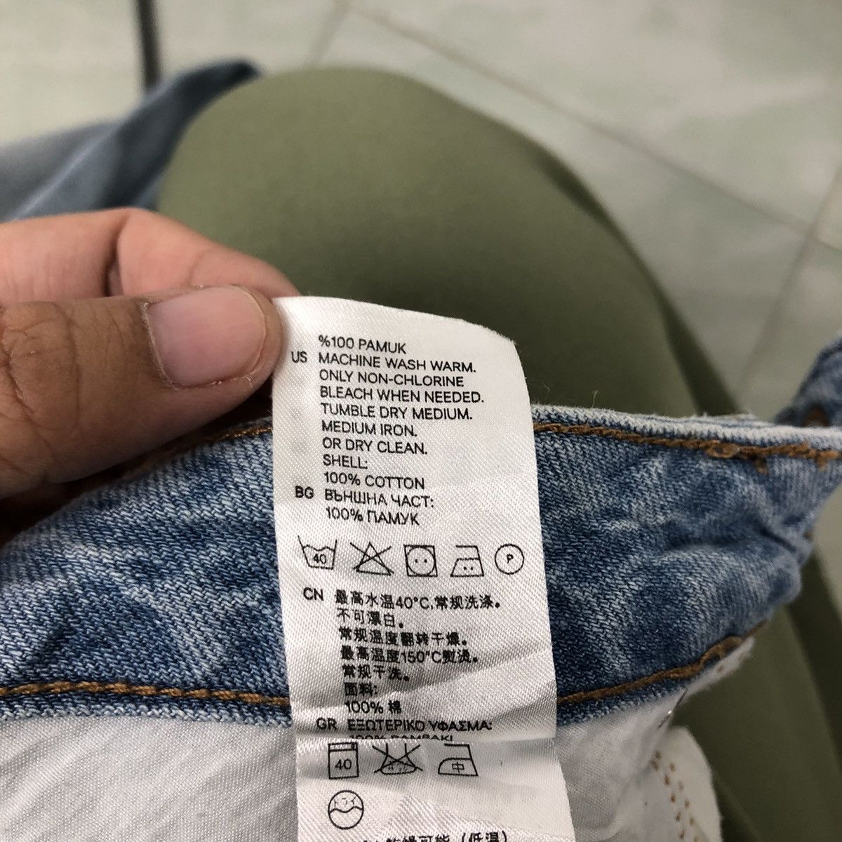 Japanese Brand VINTAGE DISTRESSED DENIM JEANS ZARA Size US 31 - 13 Thumbnail