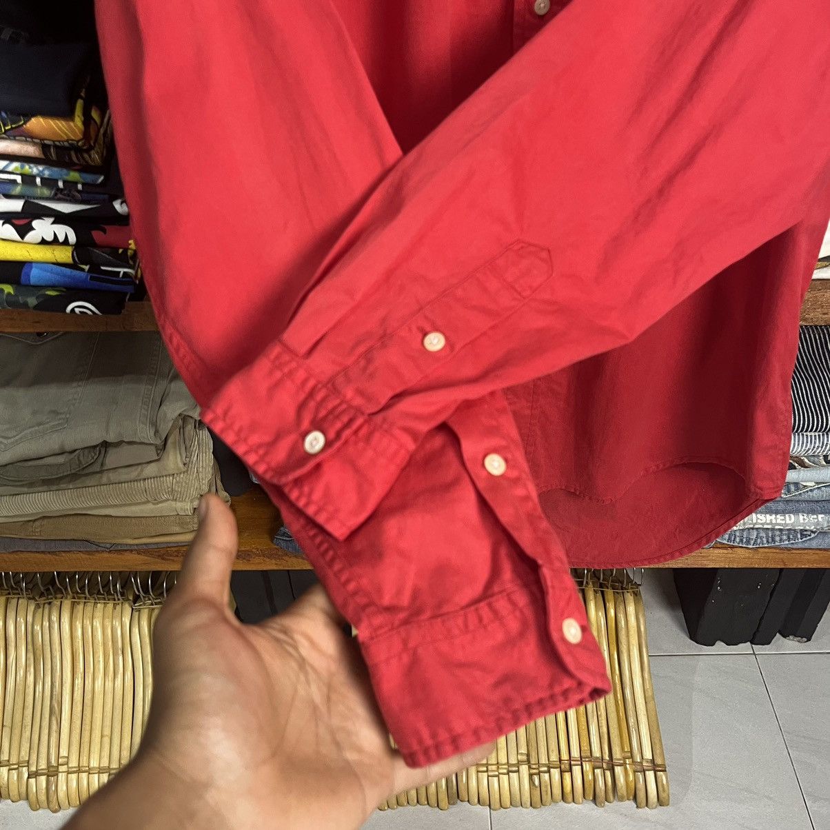 Ralph Lauren × Vintage Vintage Polo Ralph Lauren Long Shirt Size US M / EU 48-50 / 2 - 3 Thumbnail