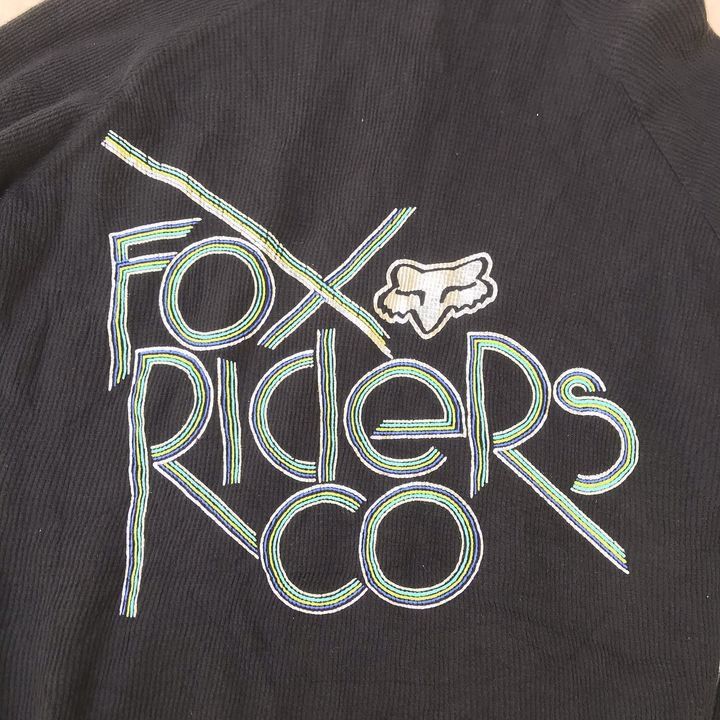 Fox Racing Fox Racing Black Zip Hoodie Jacket Reversible hoodie design Size US M / EU 48-50 / 2 - 11 Thumbnail