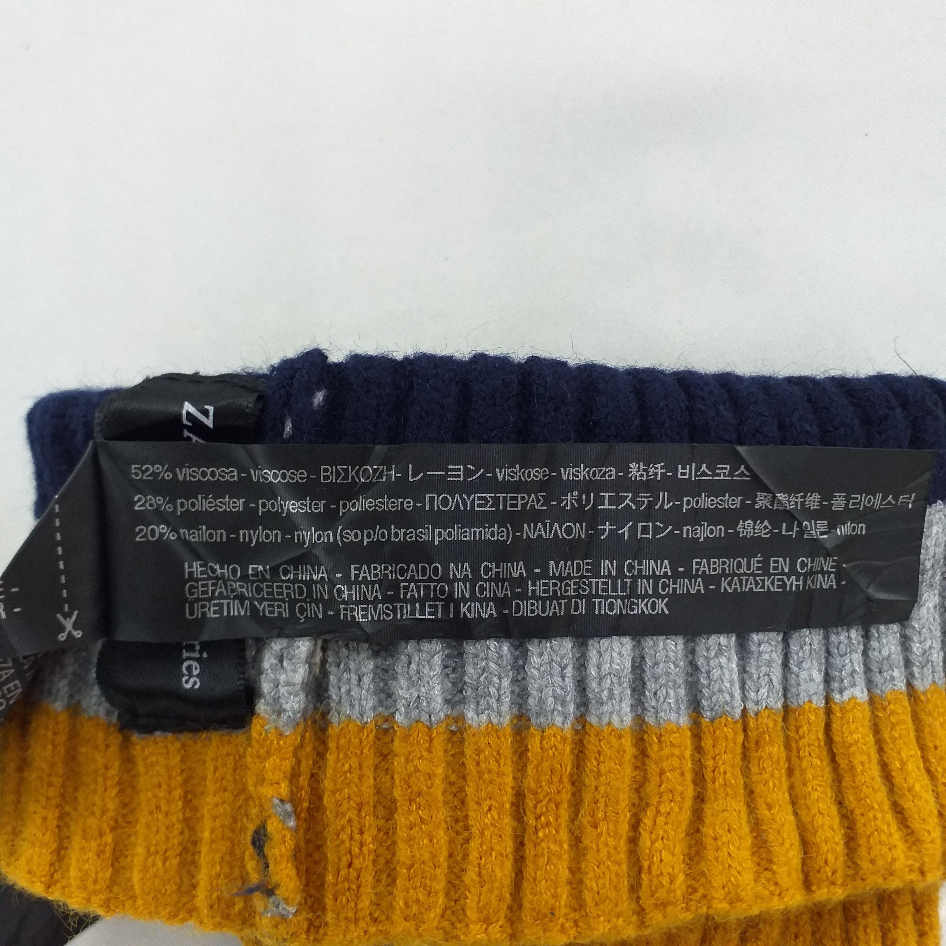 Zara Zara Stripe Snow Cap Hat Beanie -BN165 Size ONE SIZE - 5 Thumbnail