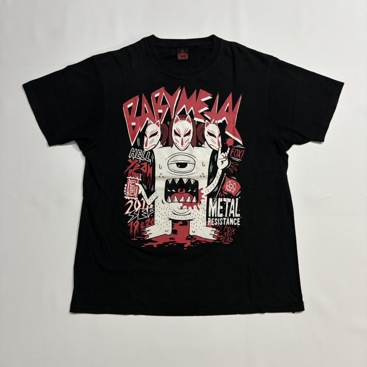 Band Tees Vintage Babymetal Tokyo Dome Memorial RxC Tshirt Size US XL / EU 56 / 4 - 1 Thumbnail