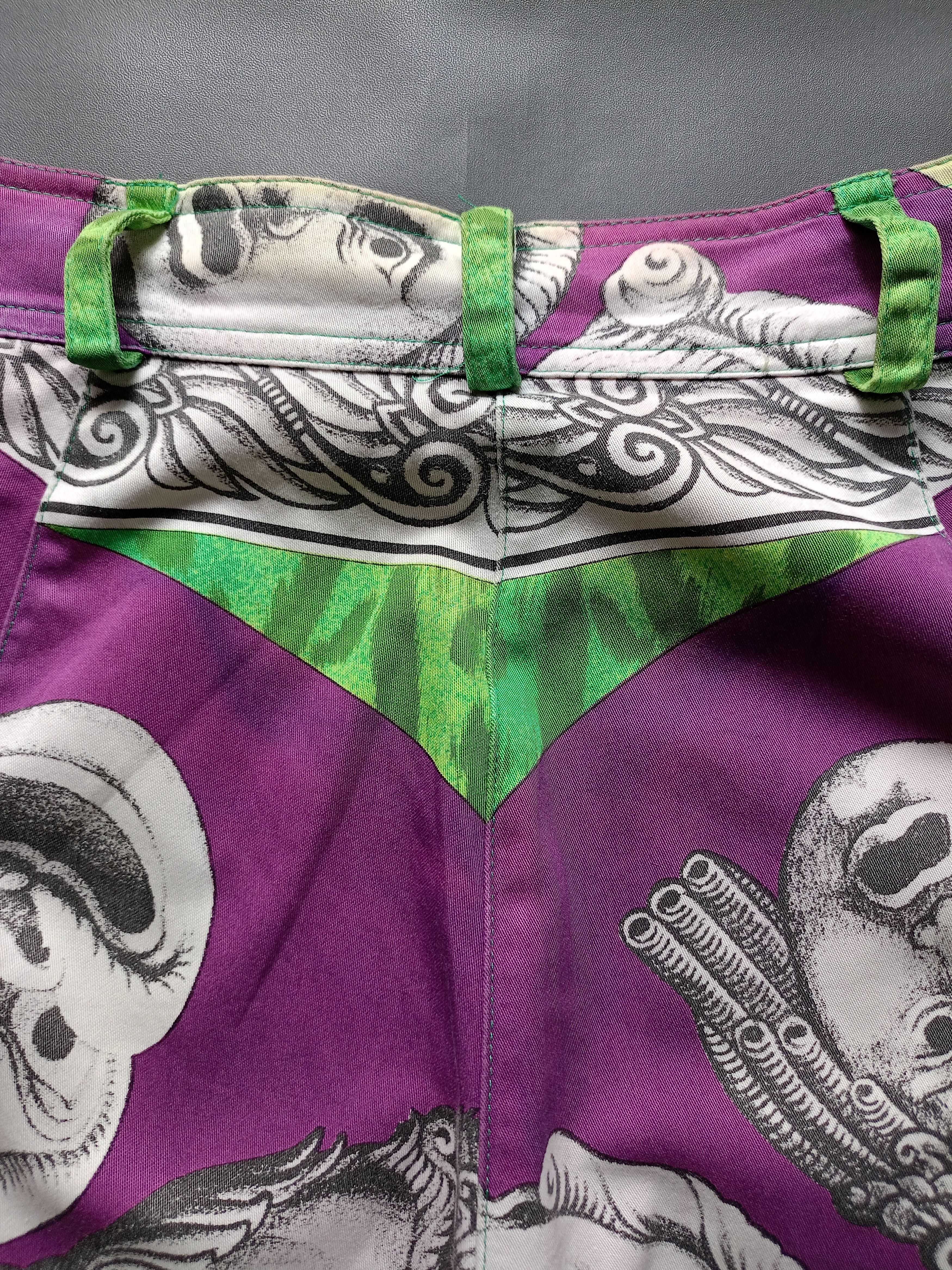 Versace 90s Gianni Versace Opera Balleto Teatro Cinema print Pants Size 24" / US 00 / IT 34 - 5 Thumbnail
