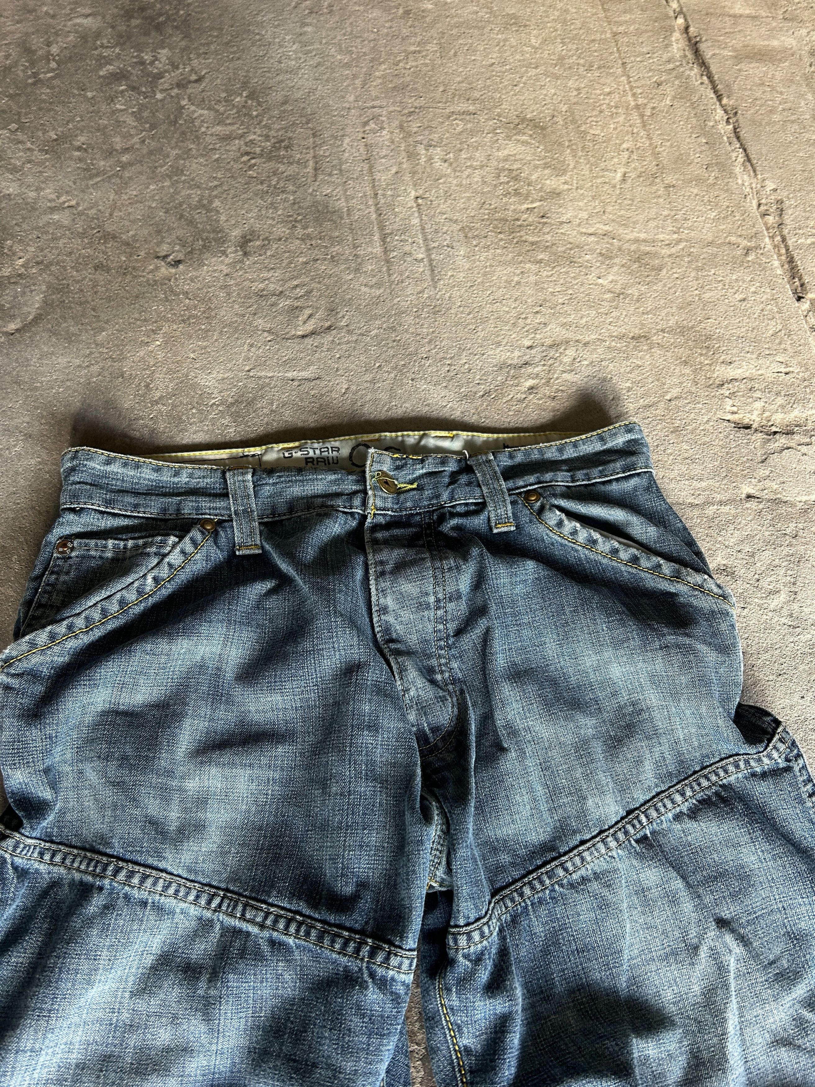 Japanese Brand × Vintage Vintage Balenciaga Style Japanese G Star Baggy Pants 90s Size US 32 / EU 48 - 6 Thumbnail
