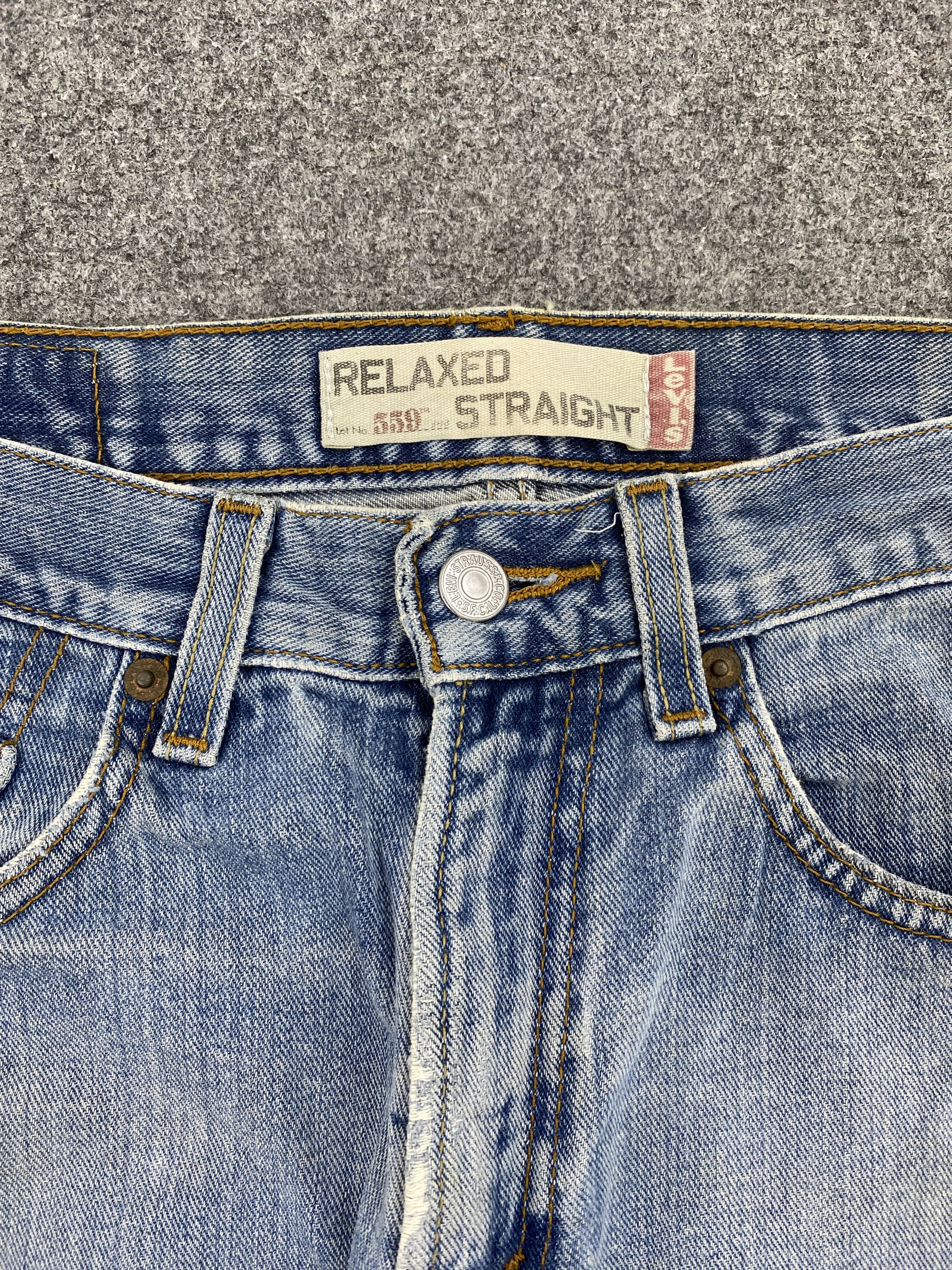 Levi's × Vintage Distressed Vintage Levis 550 Relaxed Fit Jeans Size US 28 / EU 44 - 8 Thumbnail