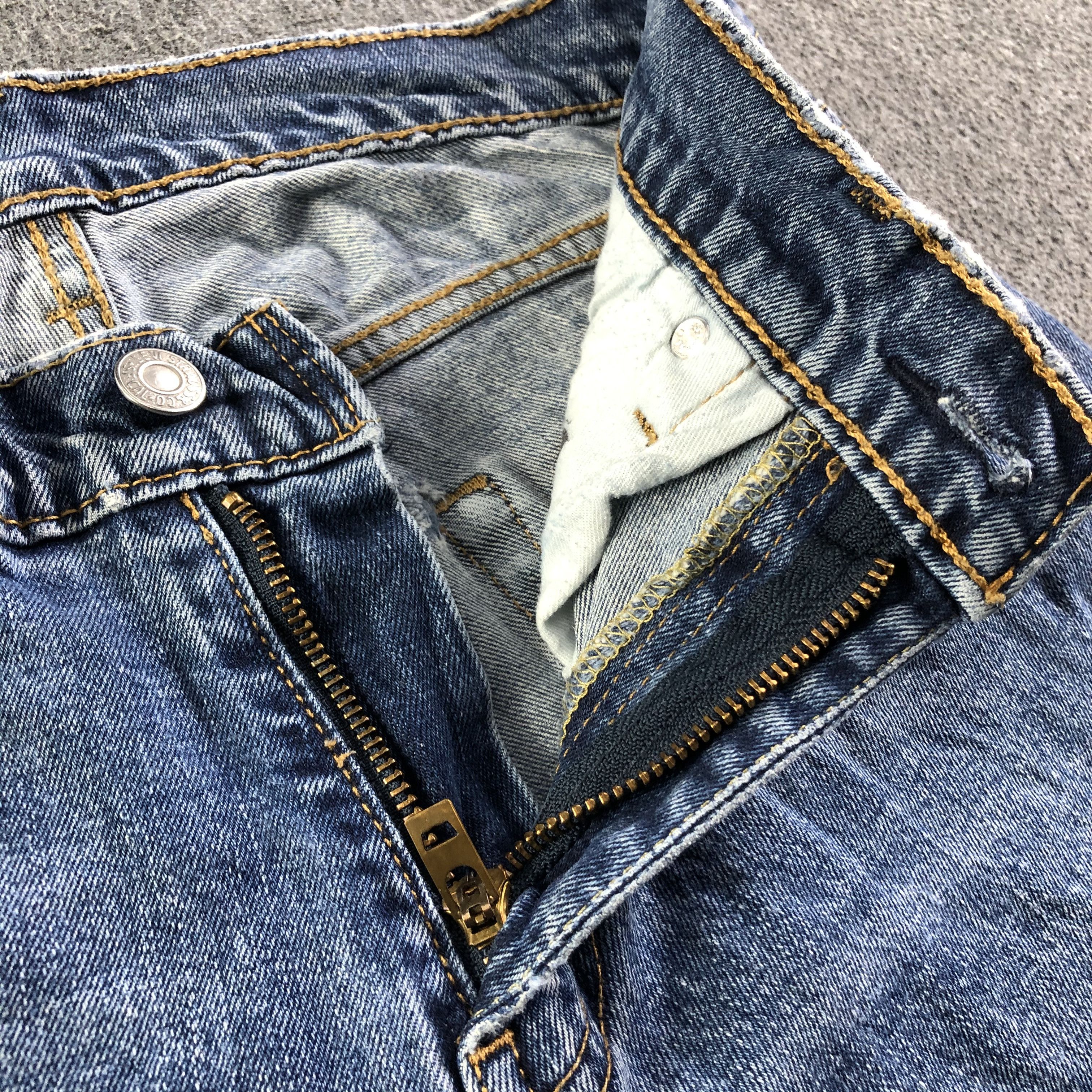 Levi's Vintage Blue Wash Levis 527 Jeans-J4304 Size US 29 - 9 Thumbnail