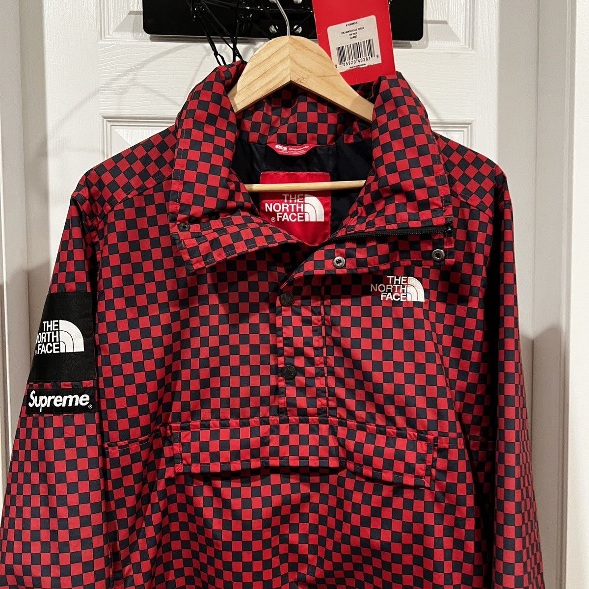 Supreme × The North Face Supreme x The North Face 2011 Checkered Pullover Jacket Size US L / EU 52-54 / 3 - 4 Thumbnail