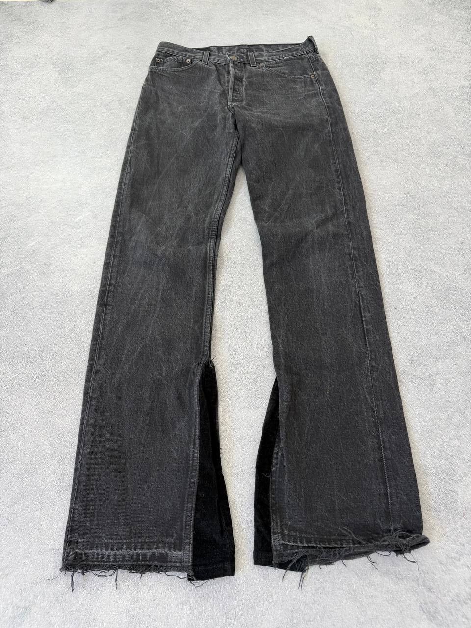 Hysteric Glamour Vintage Hysteric Glamour Junya Watanabe Style Flared Jeans Size US 30 / EU 46 - 10 Thumbnail