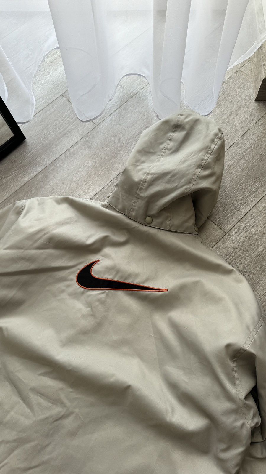 Nike 90s Nike Big Swoosh ASAP AWGE Hooded Jacket Size US L / EU 52-54 / 3 - 10 Thumbnail