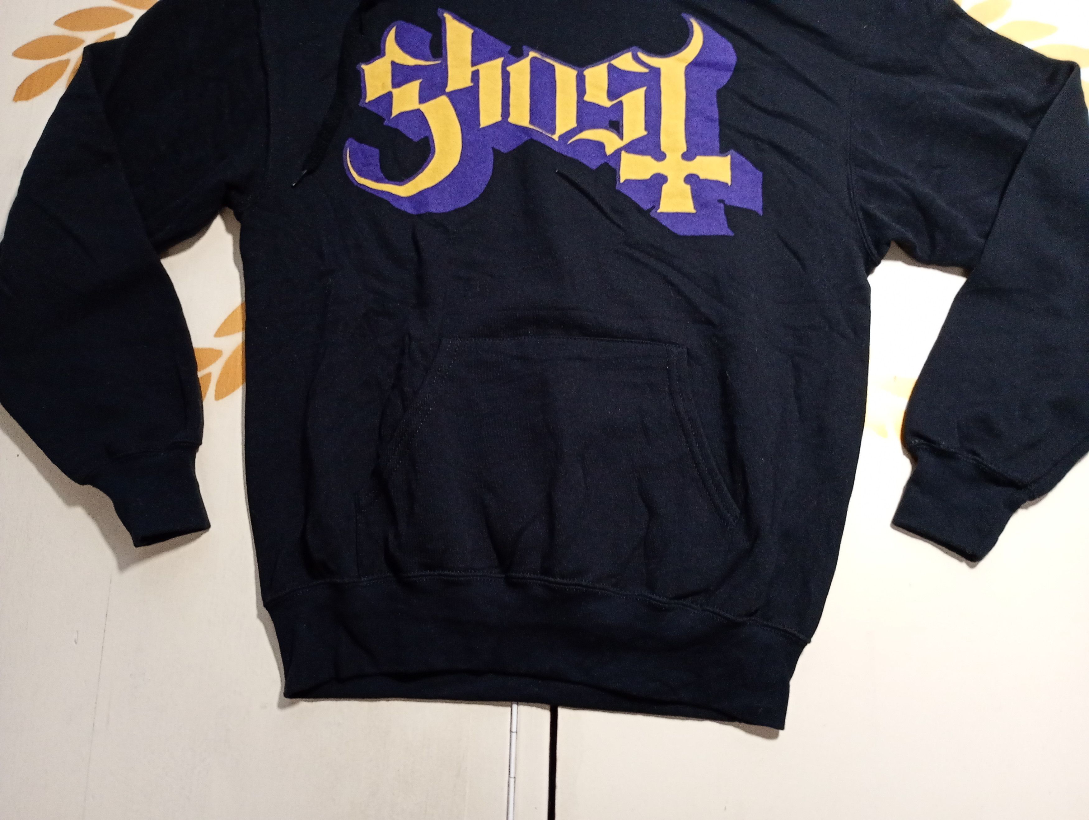Fruit Of The Loom Ghost Band Hoodie Size US M / EU 48-50 / 2 - 4 Thumbnail