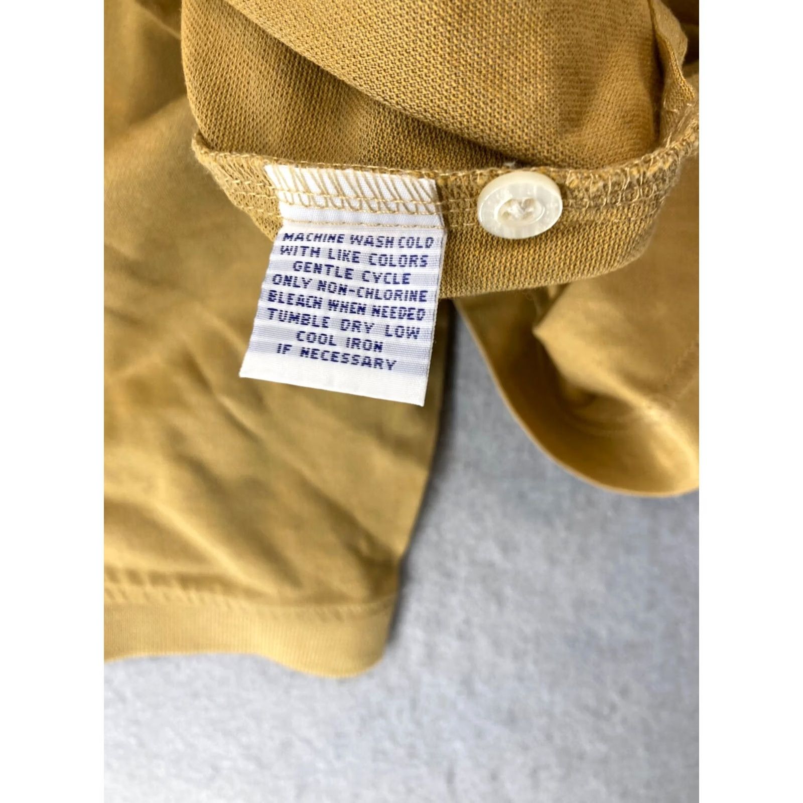Vintage Alan Flusser Polo Shirt XL Mens Yellow Golf Short Sleeve Collared Classic Knit Cotton Sports Shirt Size US XL / EU 56 / 4 - 5 Thumbnail