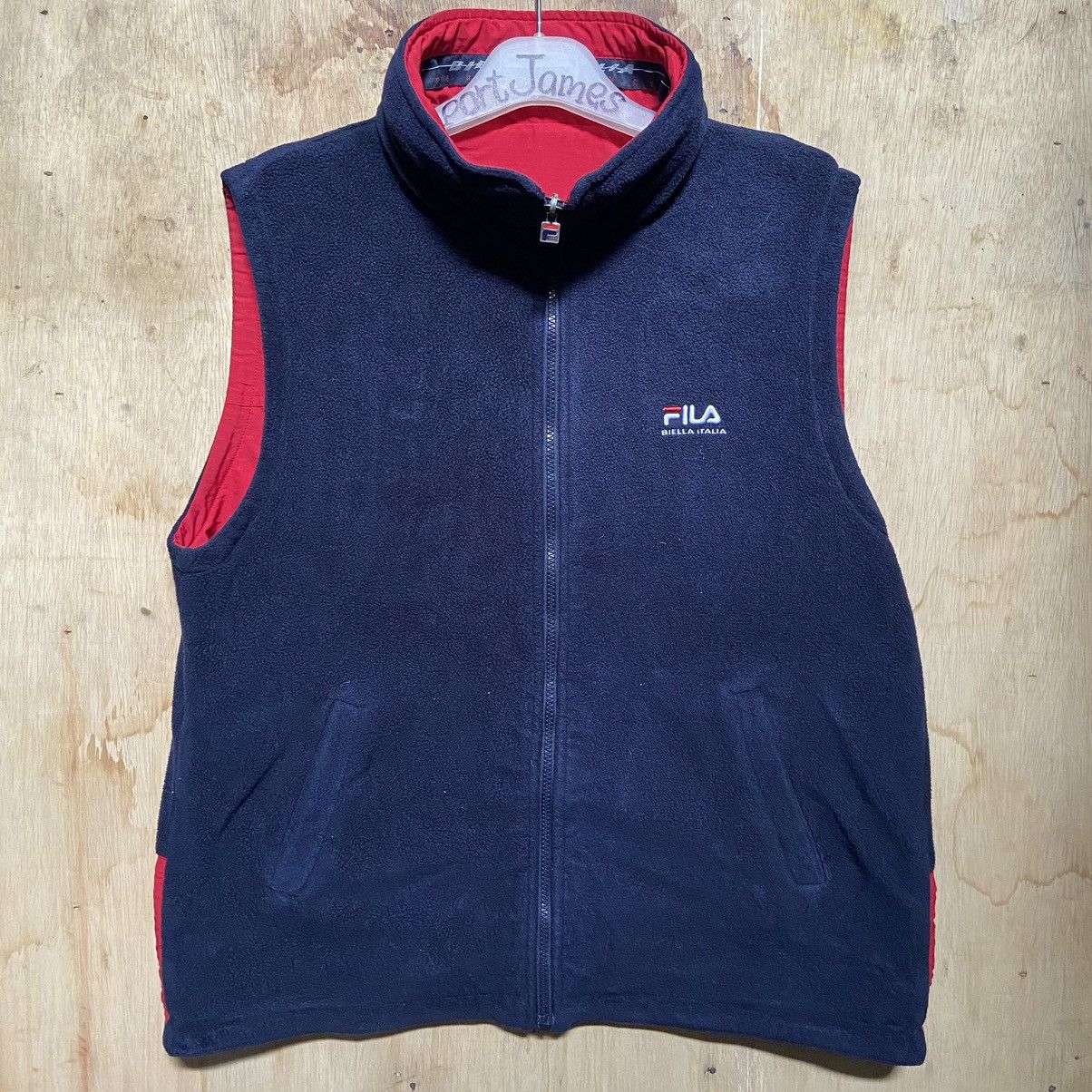 image of Reverseble Fila Vest, Men's (Size Medium)