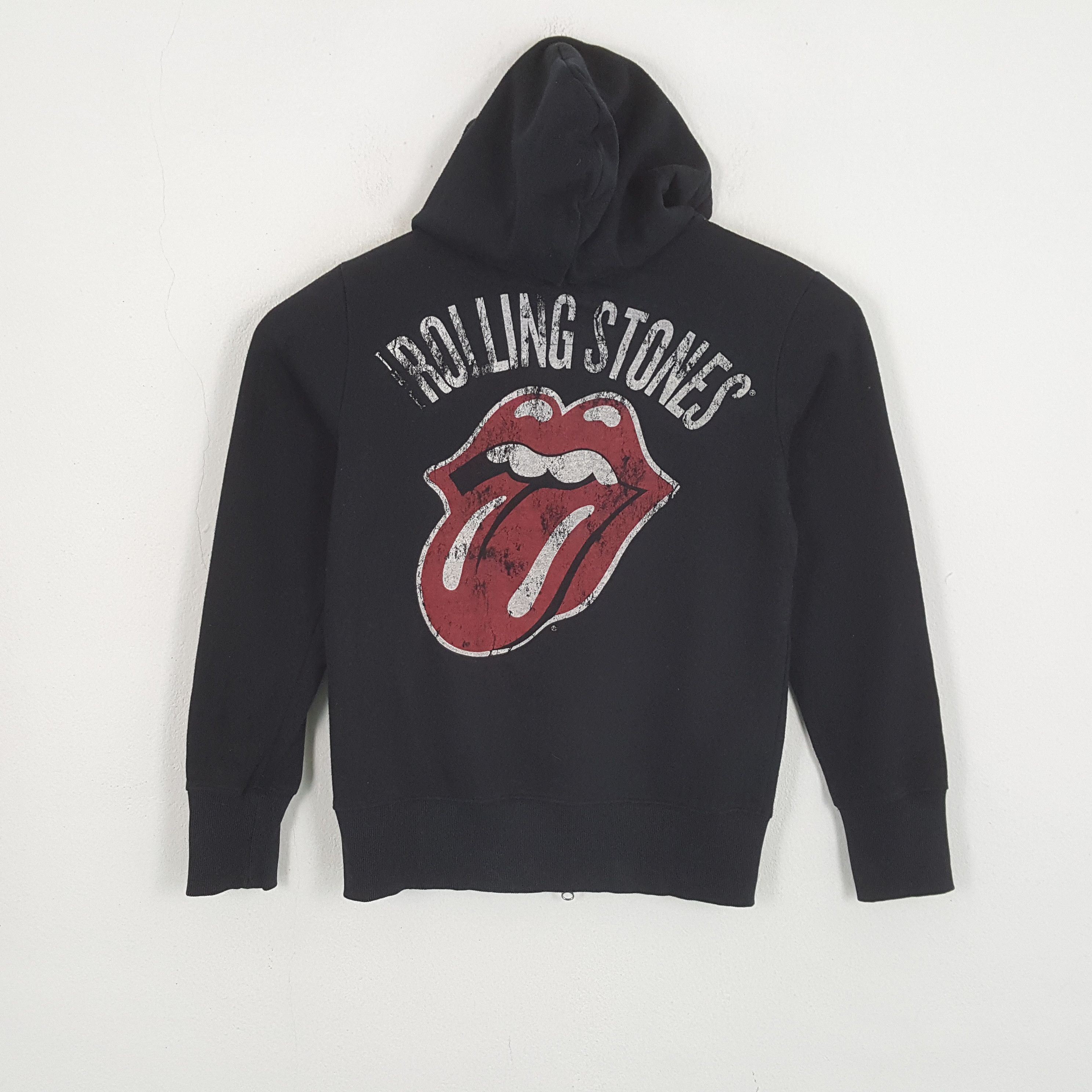 Band Tees × The Rolling Stones × Vintage Vintage THE ROLLING STONE American Rock Band Hoodies Size US S / EU 44-46 / 1 - 1 Thumbnail