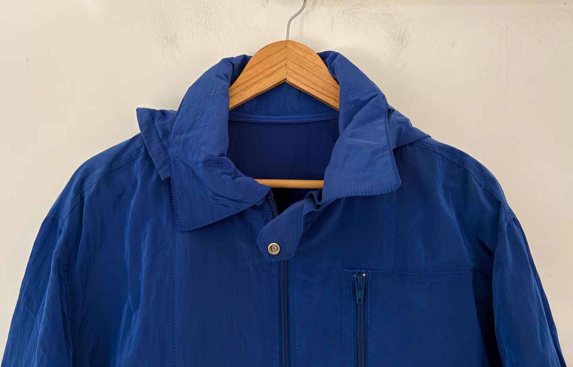 KANGHYUK Kanghyuk Men's Color-block Trench Coat / Raincoat Ｑ21 Size US M / EU 48-50 / 2 - 3 Thumbnail