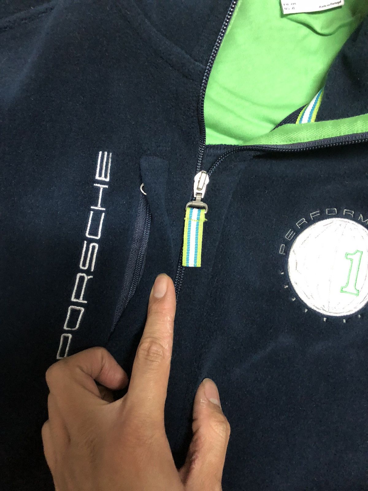 Ferrari × NASCAR × Porsche Design Porsche Quarter Zip Fleece XL Size US XL / EU 56 / 4 - 2 Thumbnail