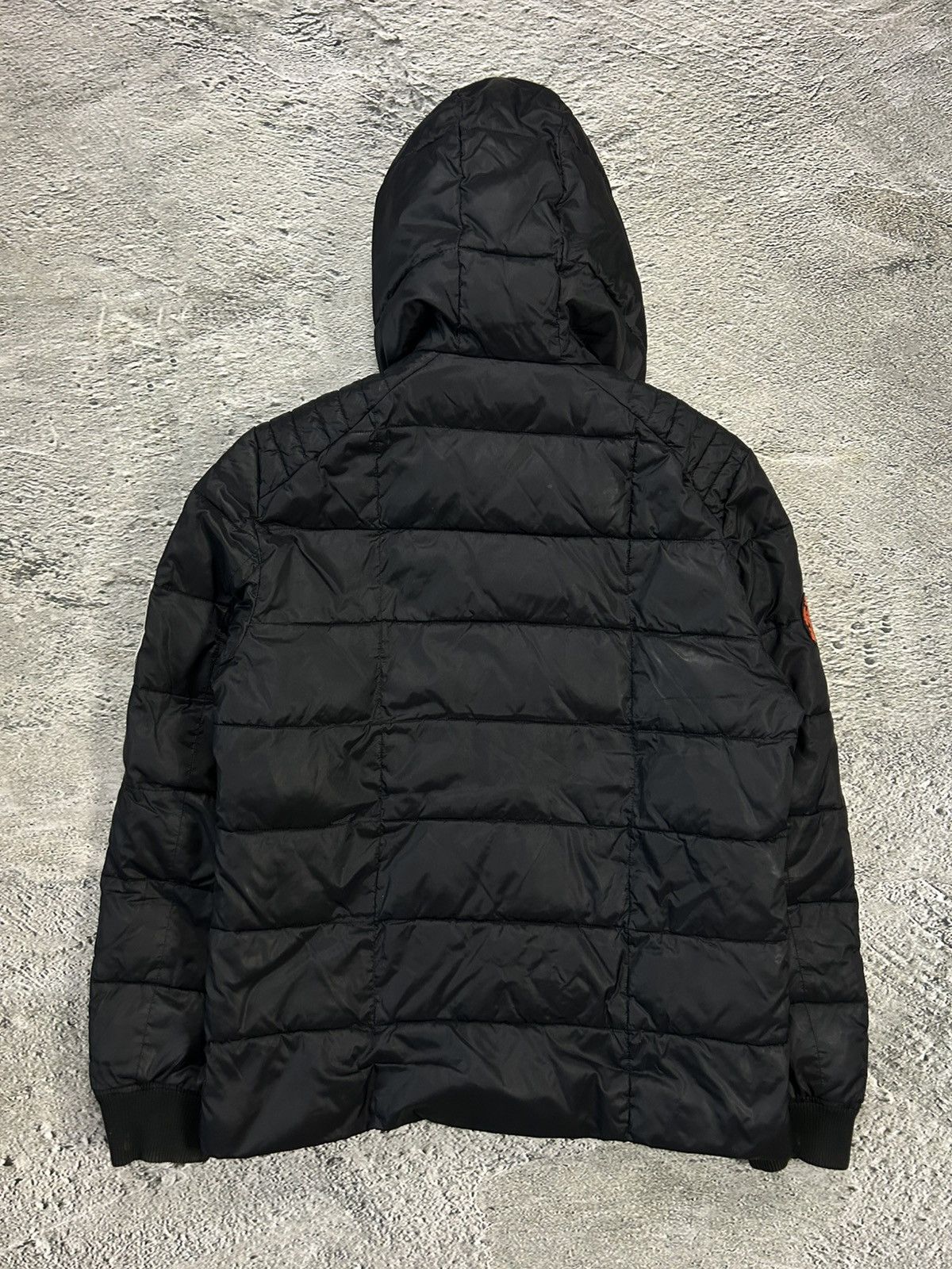 Armani × Vintage Vintage Armani Jeans Puffer Jacket Black Size US XL / EU 56 / 4 - 10 Thumbnail