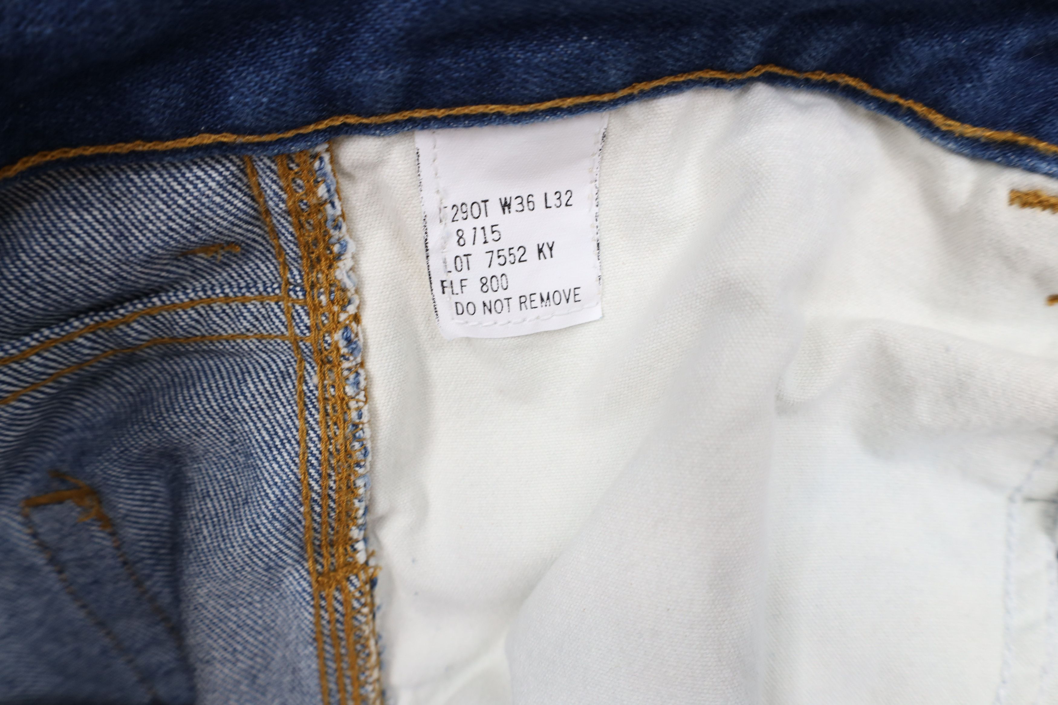 Vintage Tyndale FR Fire Flame Resistant Wide Leg Workwear Jeans USA Size US 36 / EU 52 - 9 Thumbnail