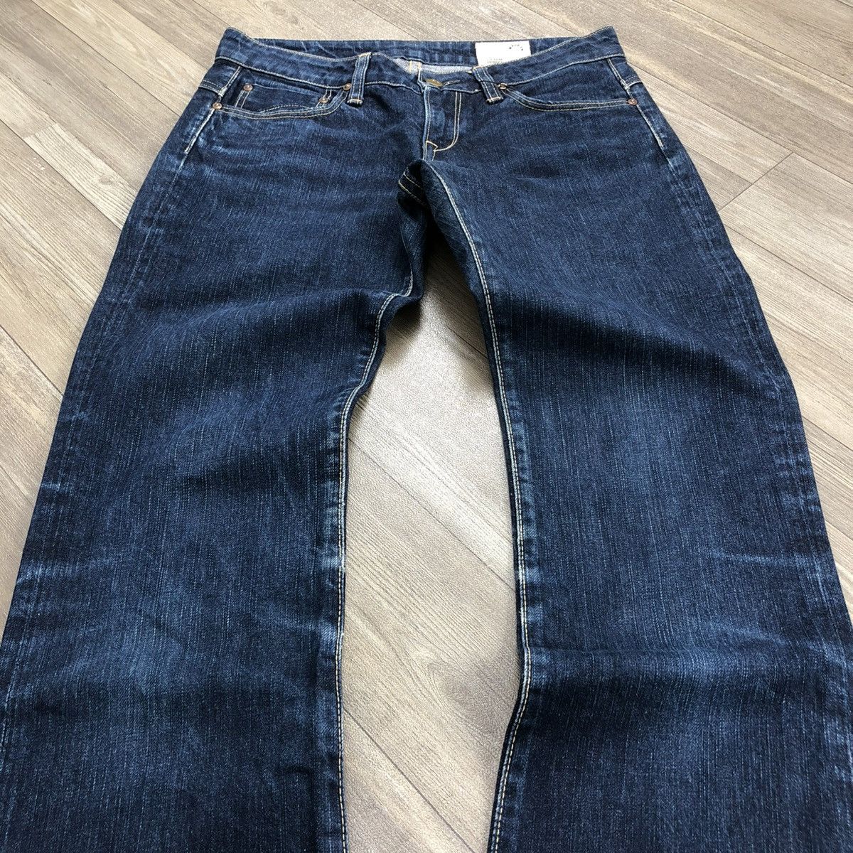 Japanese Brand × Orslow × Vintage 🇯🇵 Vintage OrSlow Japan Faded Blue Denim Women Jeans Size 27" / US 4 / IT 40 - 5 Thumbnail