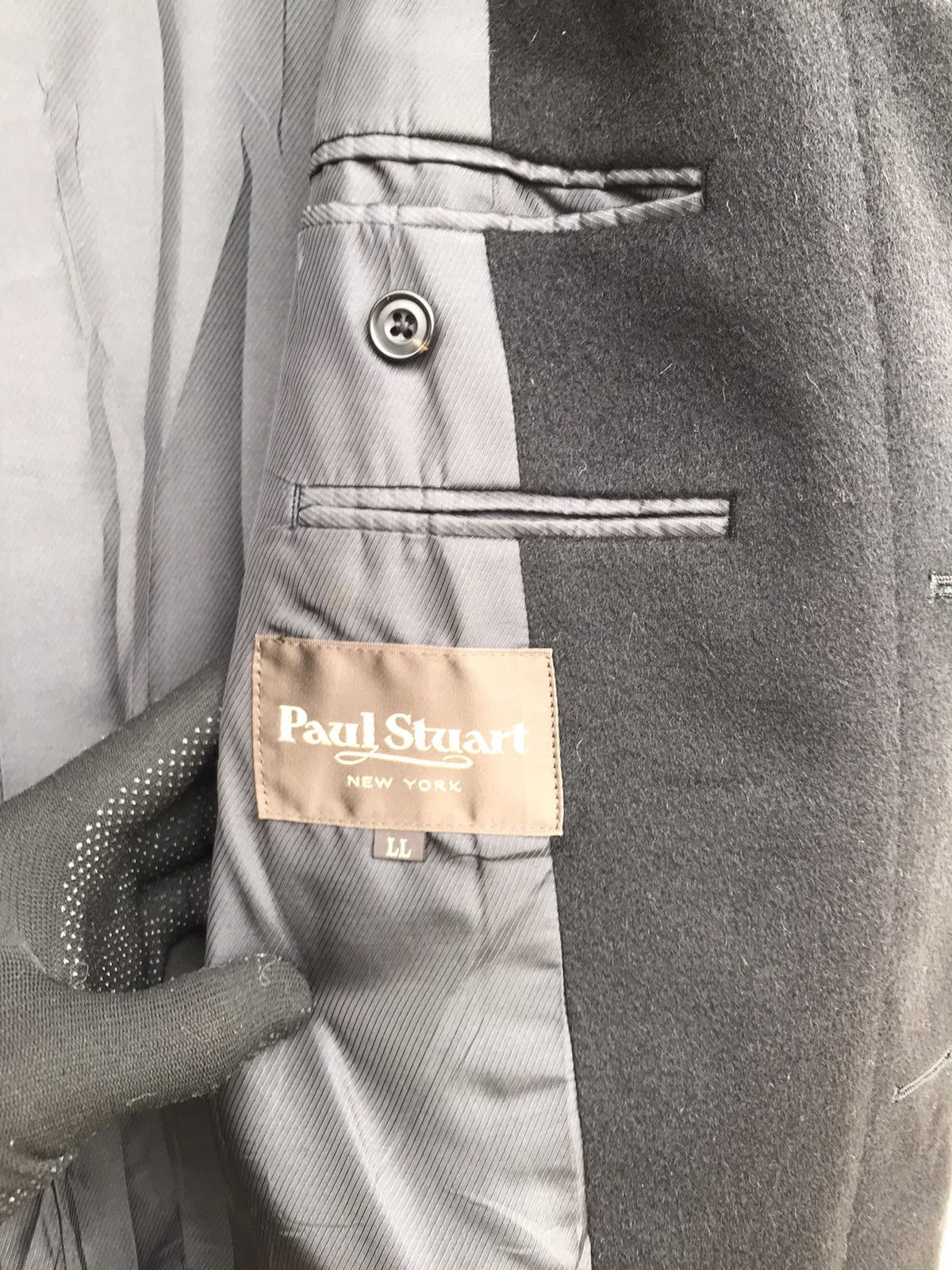 Designer × Japanese Brand × Paul Stuart PAUL STUART WOOL LONG COAT Size US L / EU 52-54 / 3 - 3 Thumbnail