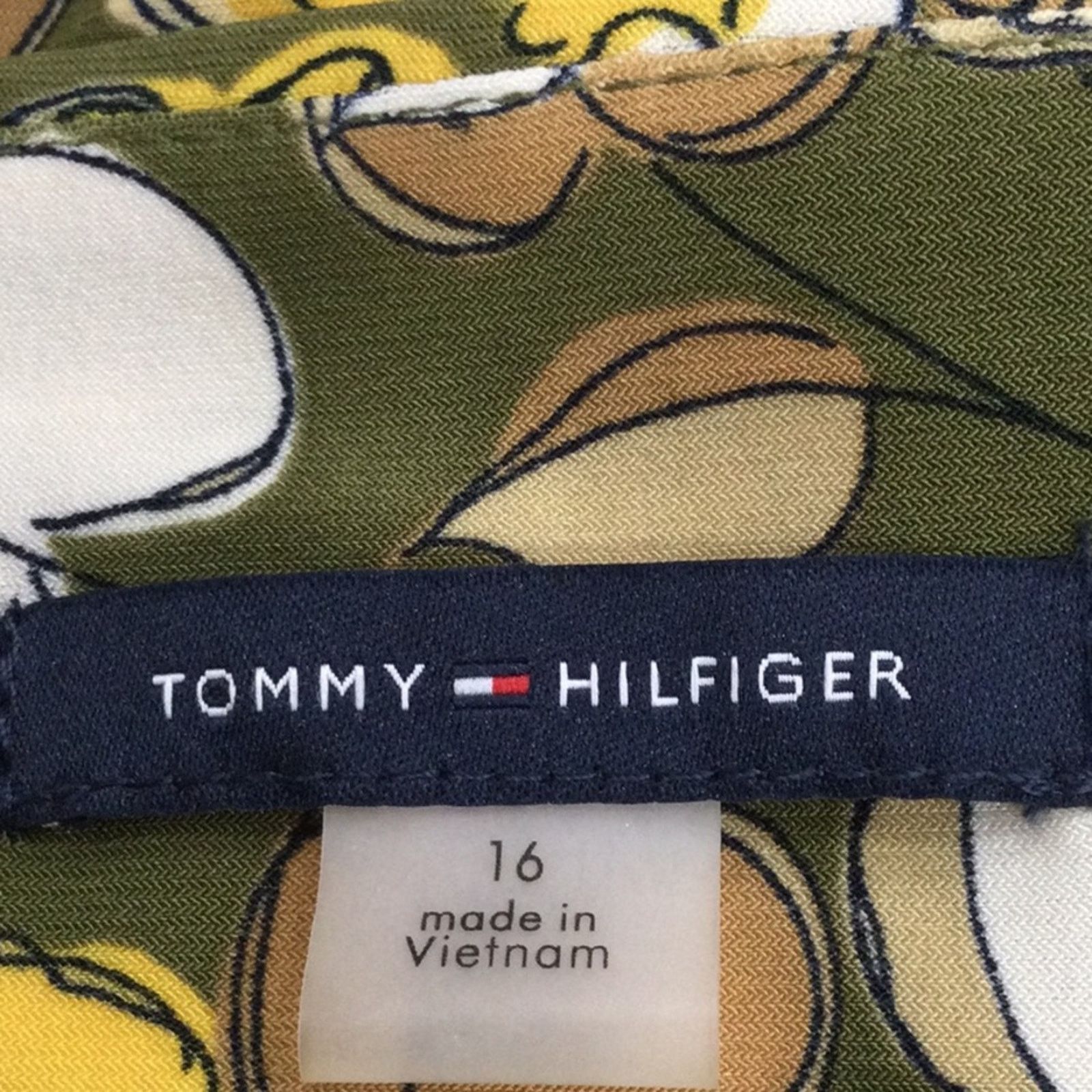 Tommy Hilfiger Tommy Hilfiger Floral Sheath Tie Neck Peplum Sleeve Dress 16 Size XXL / US 16-18 / IT 52-54 - 10 Thumbnail