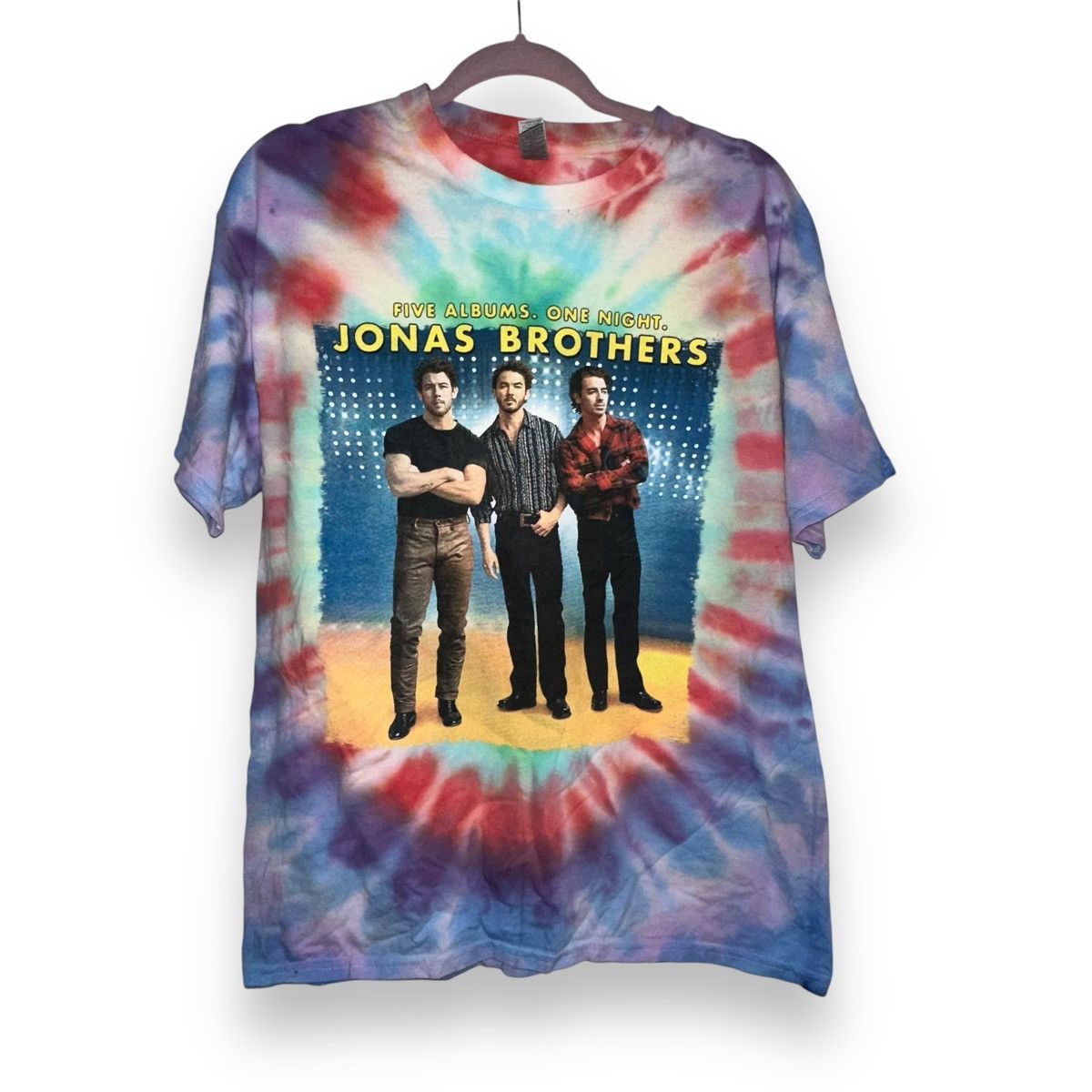 Other Jonas Brothers Five Albums One Night tour tee Size L / US 10 / IT 46 - 1 Thumbnail