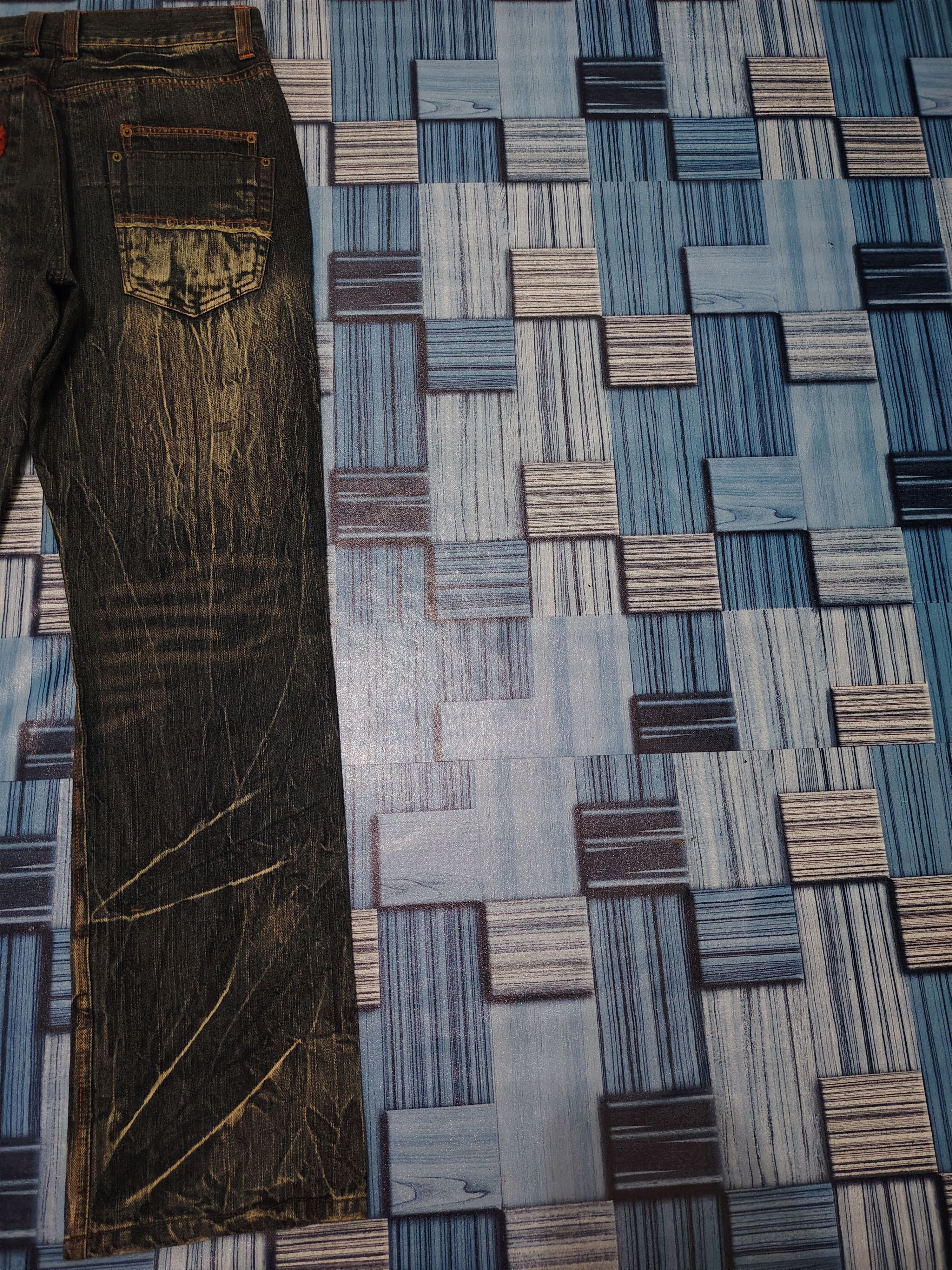 The GV Gallery Japanese Clone Devgru Flared Jeans Size US 33 - 15 Thumbnail
