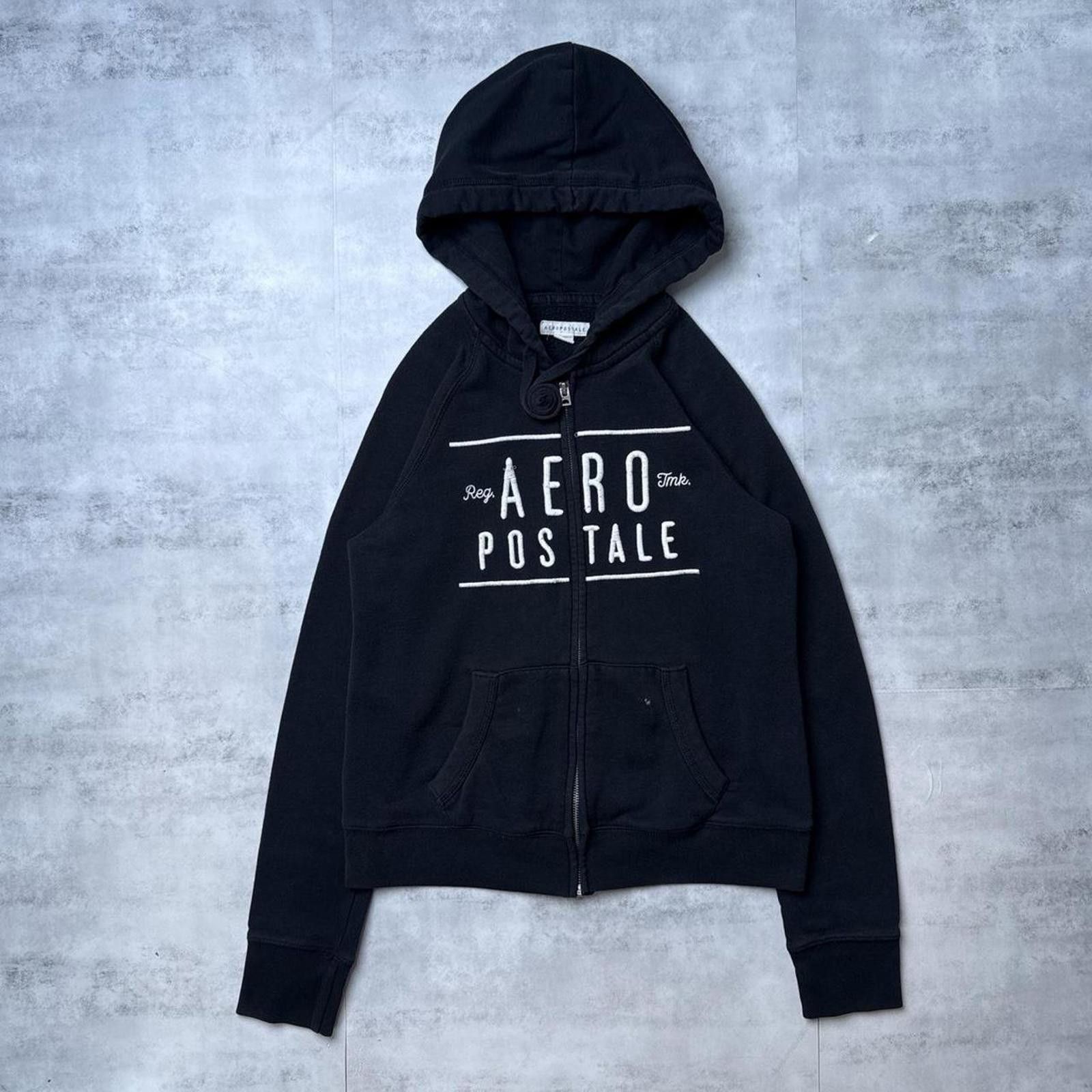 Aeropostale Y2K Aeropostale 00s Zip Up Hoodie Jacket Size S / US 4 / IT 40 - 1 Thumbnail