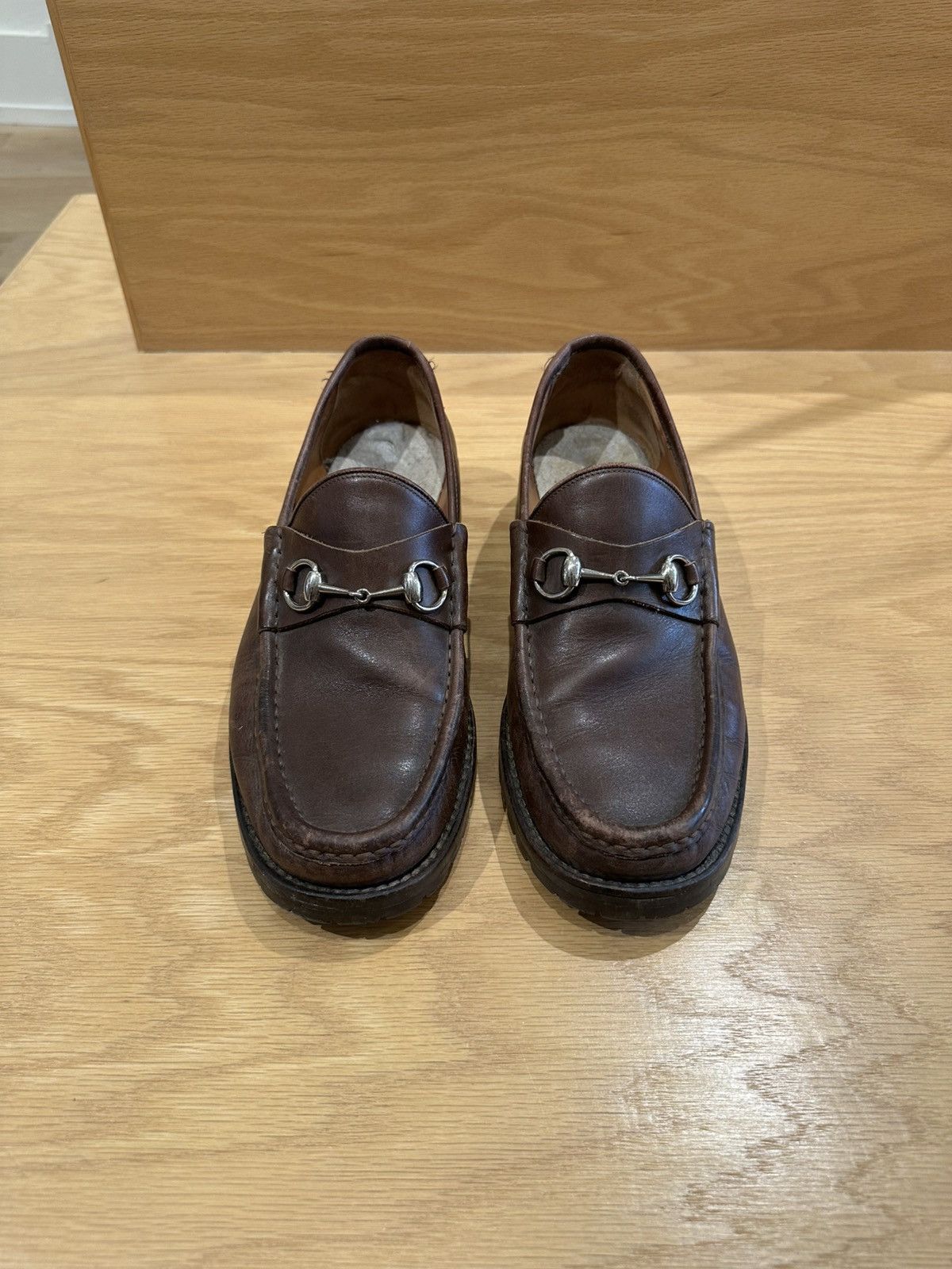 Gucci Gucci Horsebit Lug Sole Loafer Size US 10.5 / EU 43-44 - 2 Thumbnail