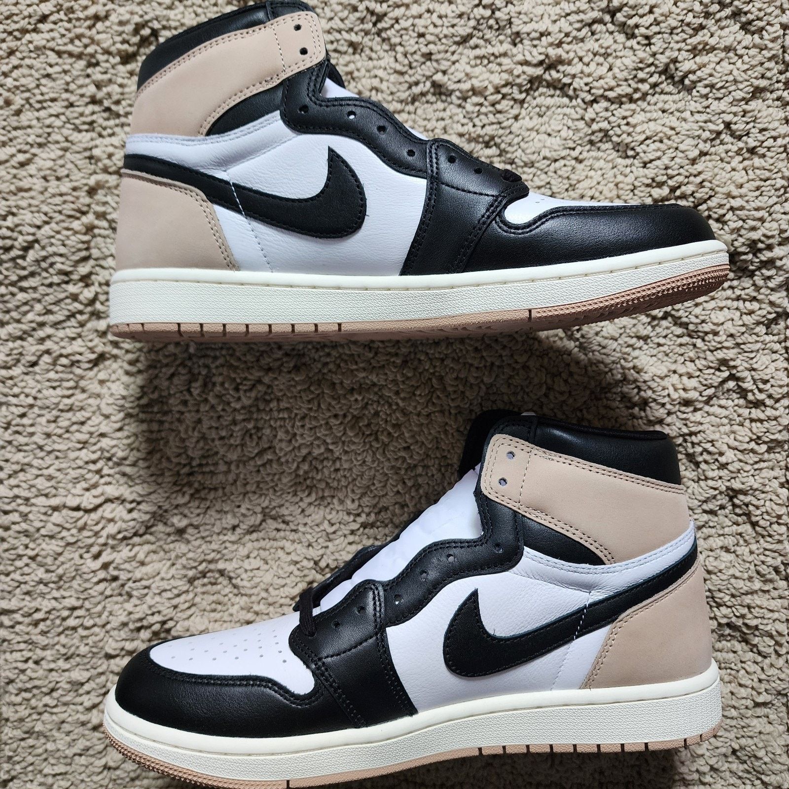 Jordan Brand Wmns Air Jordan 1 Retro OG High Latte Brand New Sz 10 Size US 10 / IT 40 - 3 Thumbnail