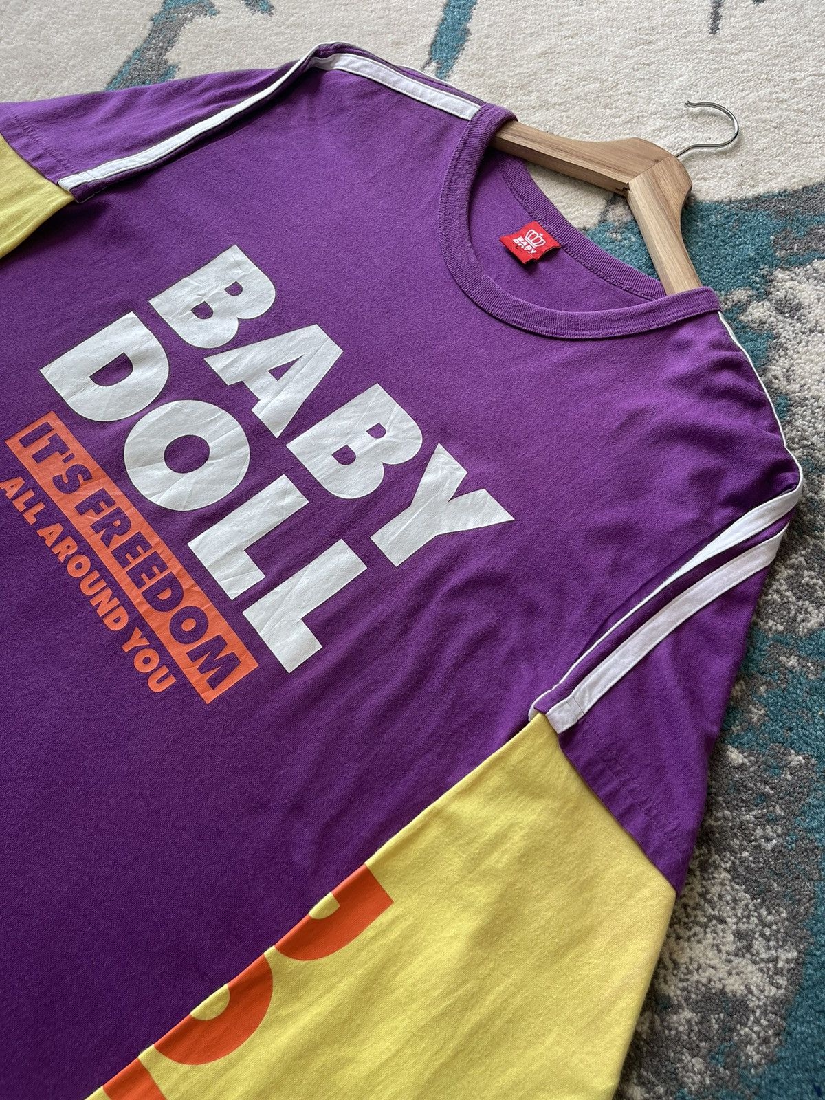 Vintage × Welcome Skateboards Baby Doll Skategang Style Y2k Tshirt Size US M / EU 48-50 / 2 - 2 Thumbnail