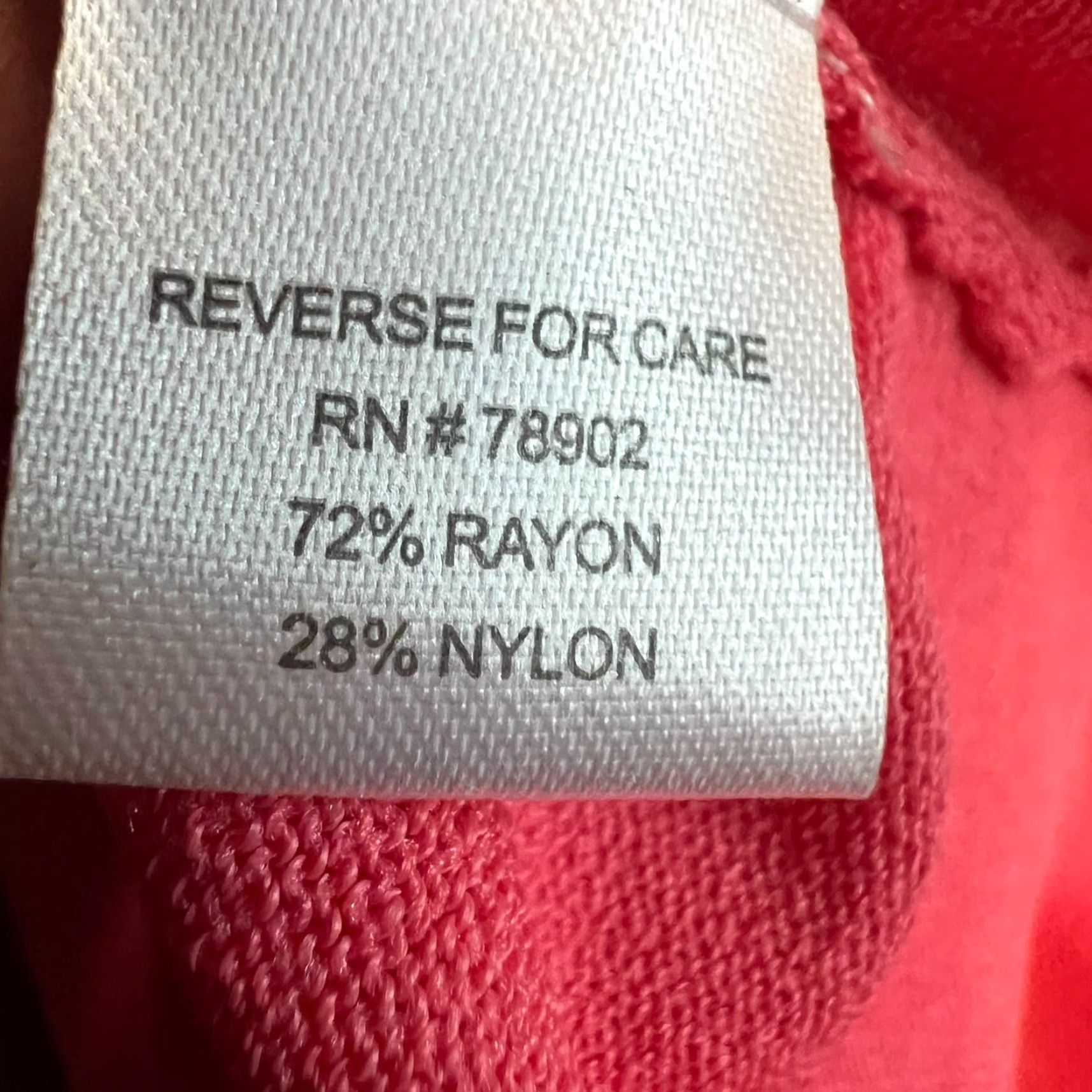 Vintage ERIN LONDON Tank Womens Petites PS Coral Sleeveless Scoop Neck Nylon Rayon Solid Womens Size S / US 4 / IT 40 - 5 Thumbnail