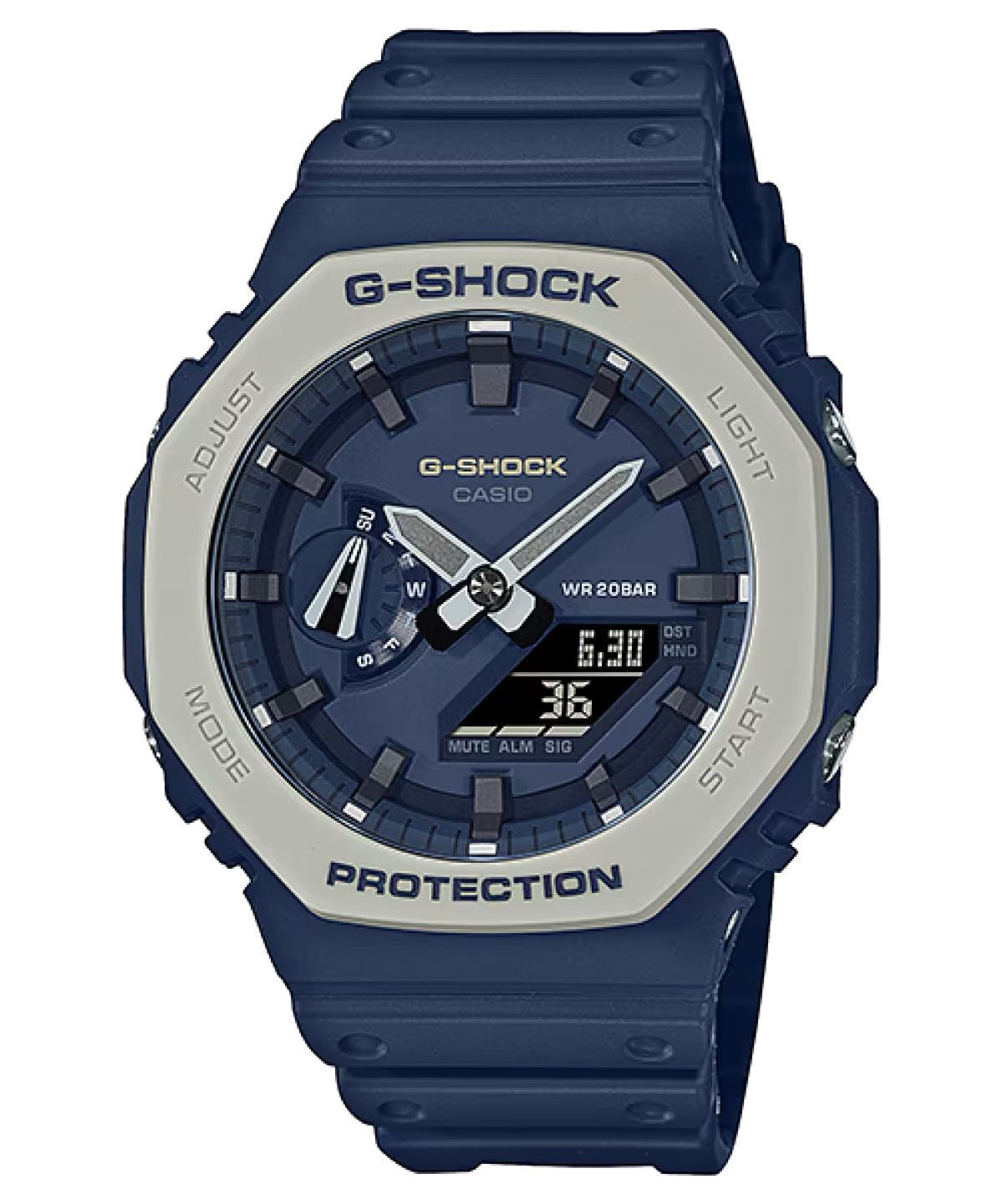 image of G Shock Digital Analog in Navy, Men's