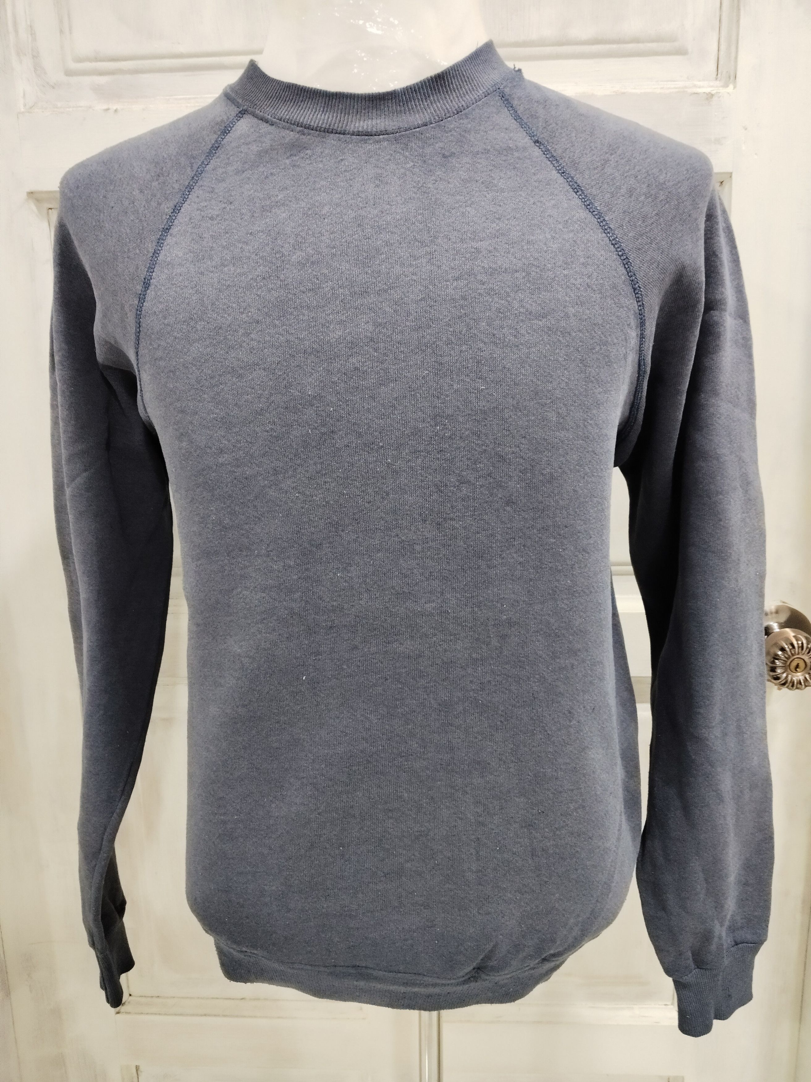 Cowboy Equipment × Vintage Vintage 70s Faded Plain Sweatshirt Size US M / EU 48-50 / 2 - 1 Thumbnail