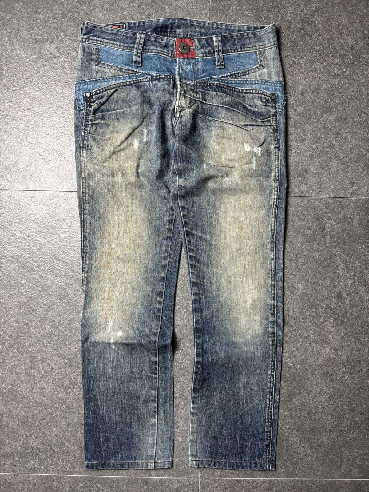 Marithe + Francois Girbaud 2000s Marithe Francois Girbaud Jeans Size US 29 - 2 Thumbnail