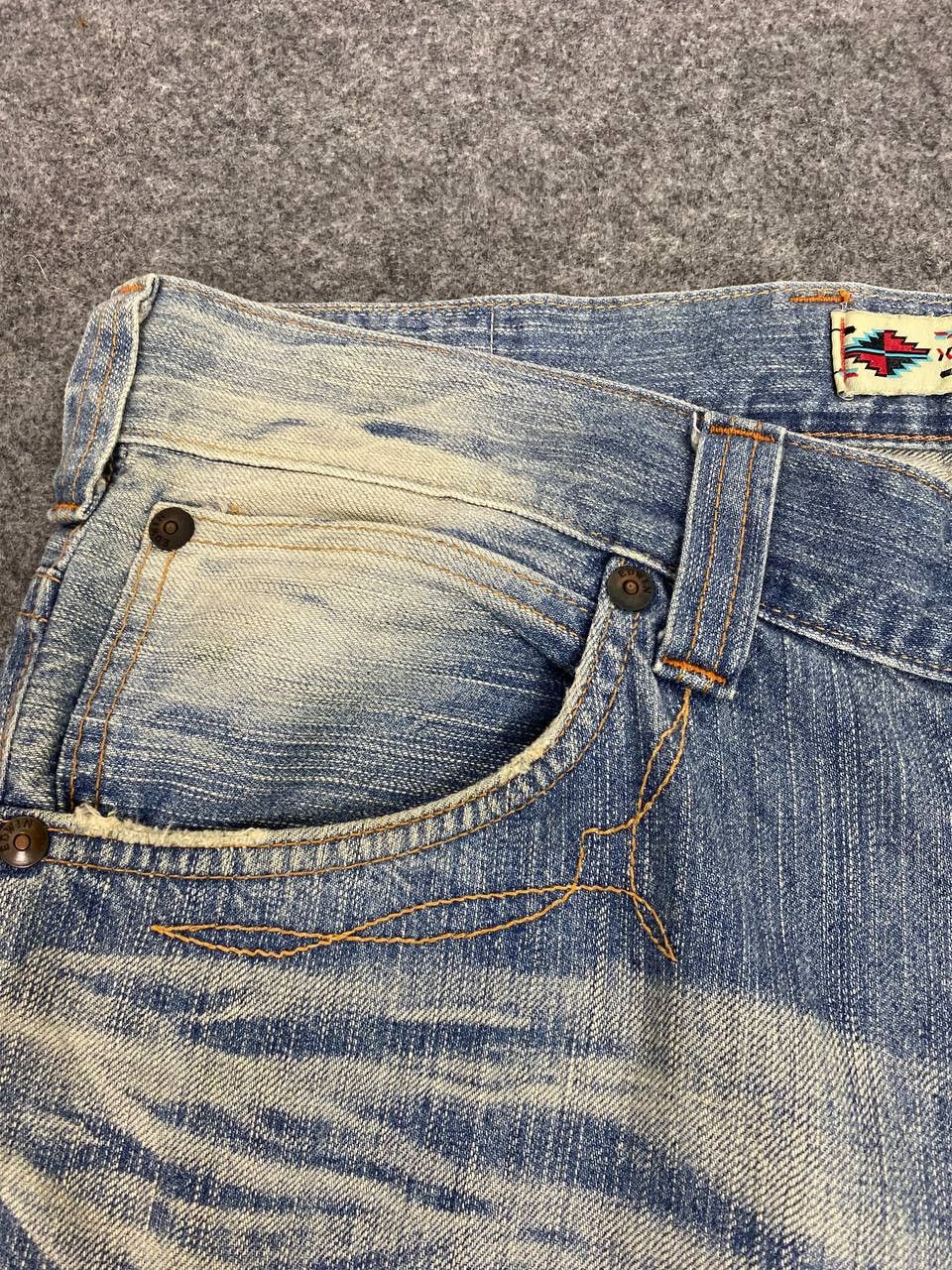 Edwin vintage edwin xv navajo design bootcut denim Size US 38 / EU 54 - 12 Thumbnail