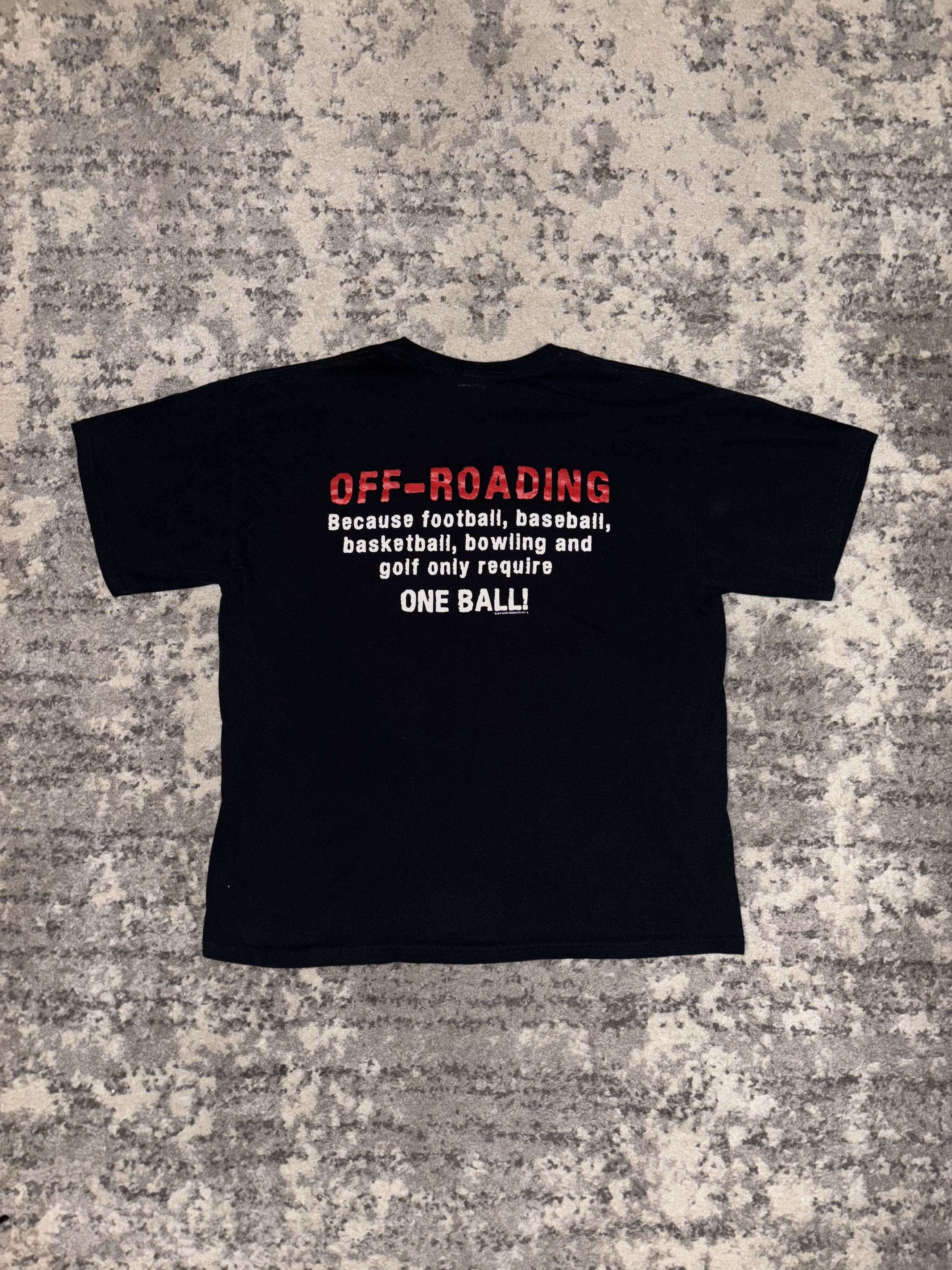 Vintage Y2K Off-Roading Funny Text Shirt Size US XL / EU 56 / 4 - 2 Thumbnail